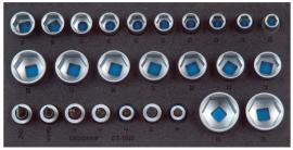 1500 CT1-19 IS Satz Steckschlüsseleinsätze 1/2" in Check-Tool-Modul Produktbild