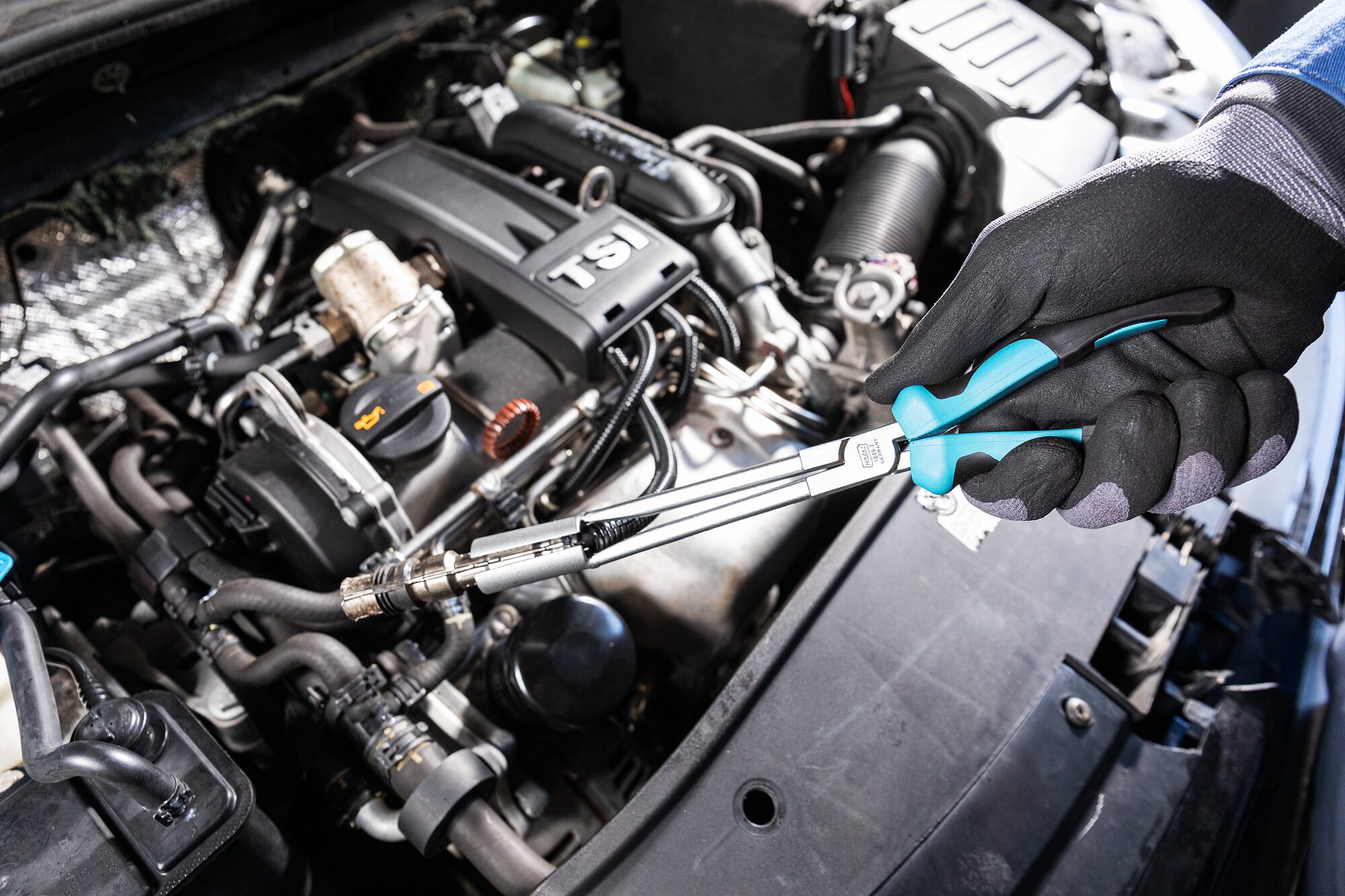 HAZET Zündkerzensteckerzange 1849-2 ∙ Länge: 290 mm Produktbild img2 L