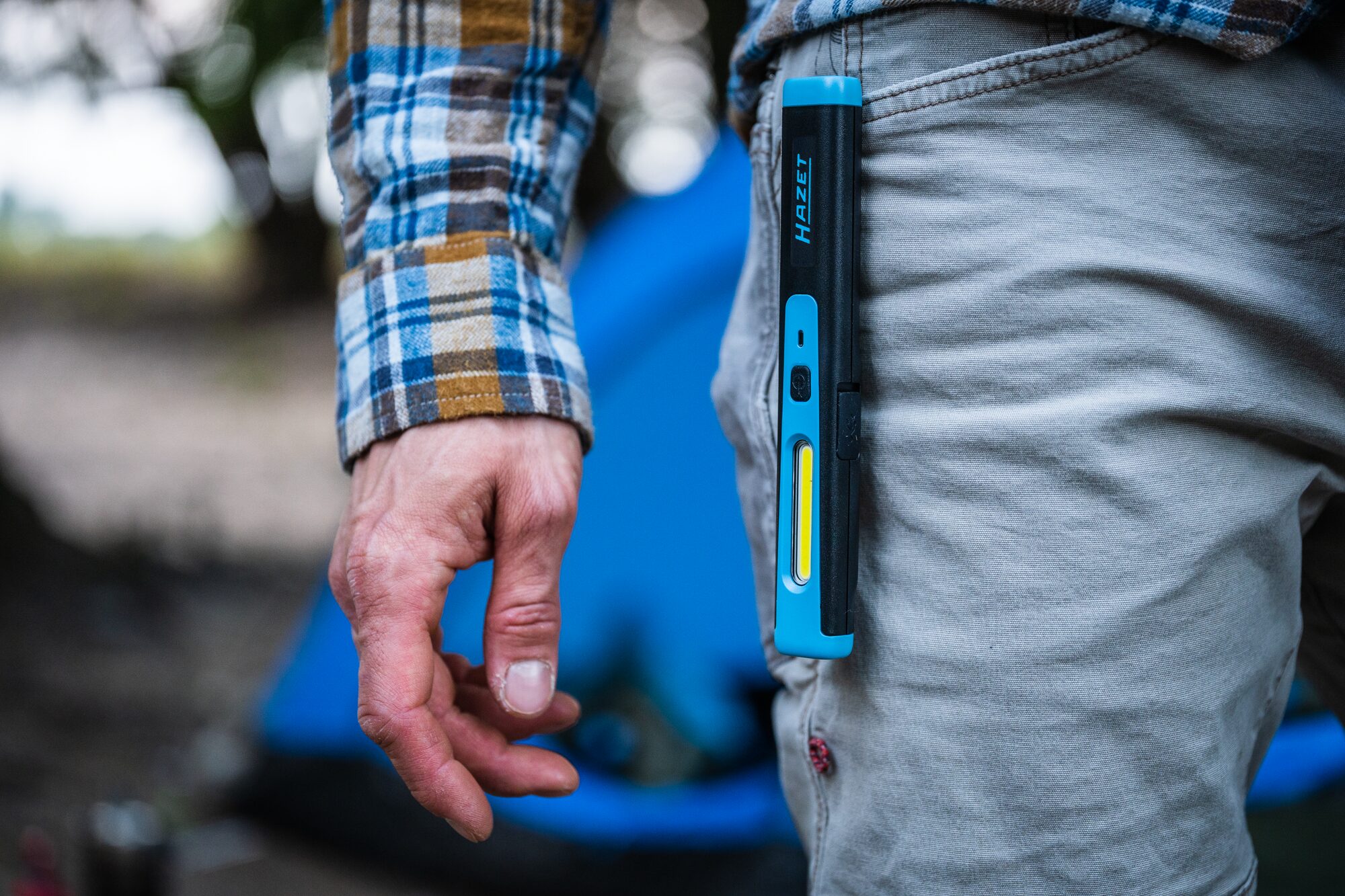 HAZET LED Pen Light 1979-11 ∙ L x B x H: 180 mm x 25 mm x 18 mm Produktbild img3 L