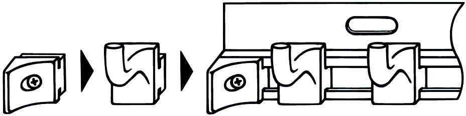 HAZET Werkzeughaken und Führungsschienen 2025X-06 Produktbild img2 L
