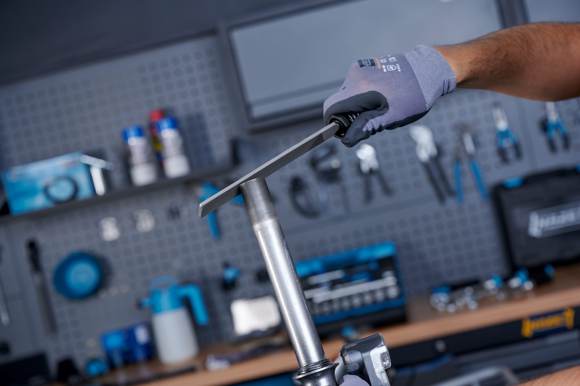 HAZET Halbrundfeile 2119-8 ∙ Länge: 200 mm Produktbild img2 L