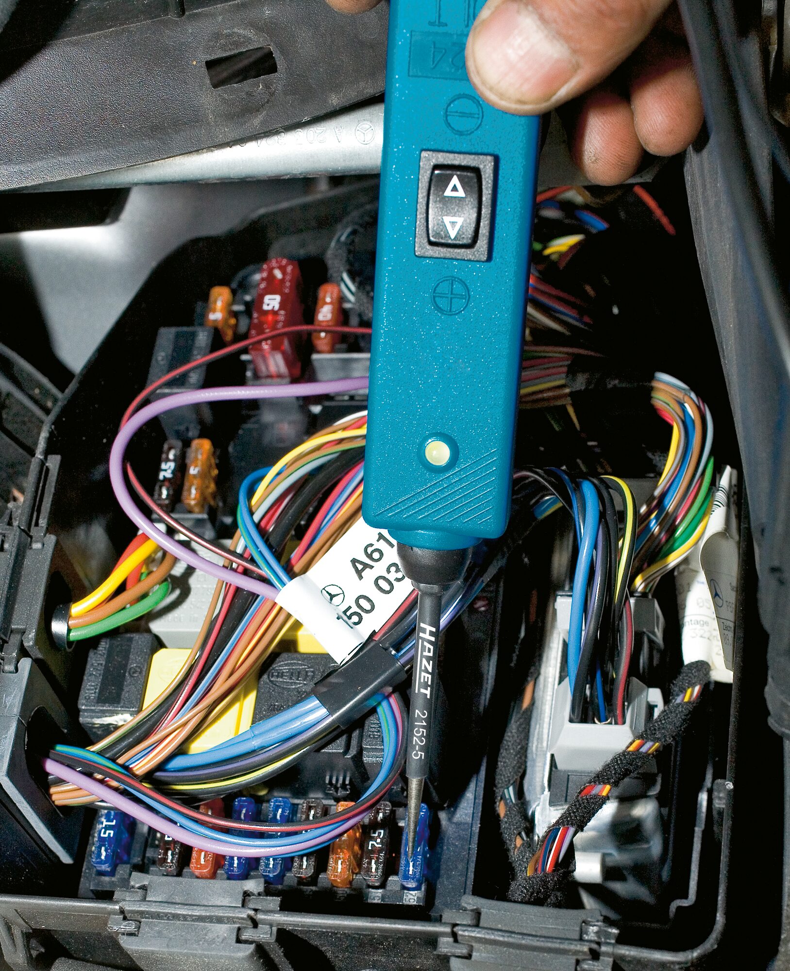 HAZET Elektrik Multifunktions-Prüfgerät 2152-5 ∙ Länge: 6000 mm Produktbild img3 L