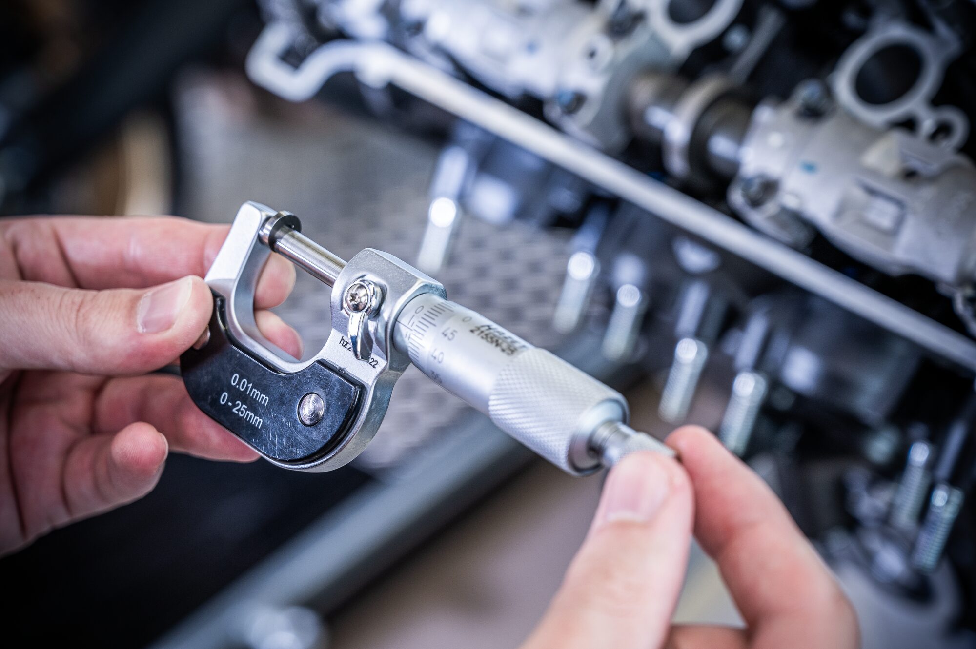 HAZET Präzisions-Bügelmess-Schrauben 2155N-25 Produktbild img2 L