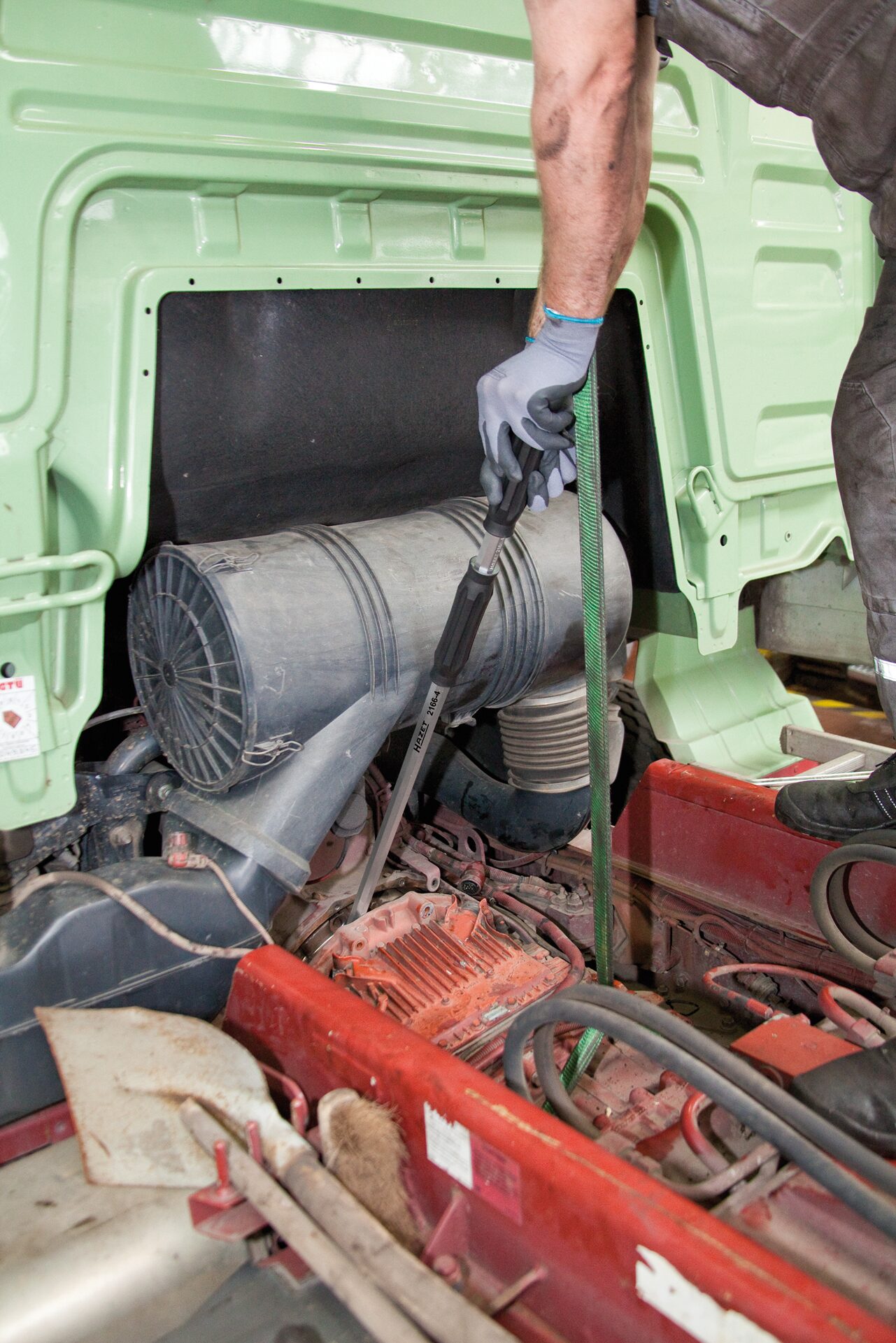 HAZET Nkw Hebeleisen Duo-Griff 2166-4 ∙ Länge: 1116 mm Produktbild img2 L