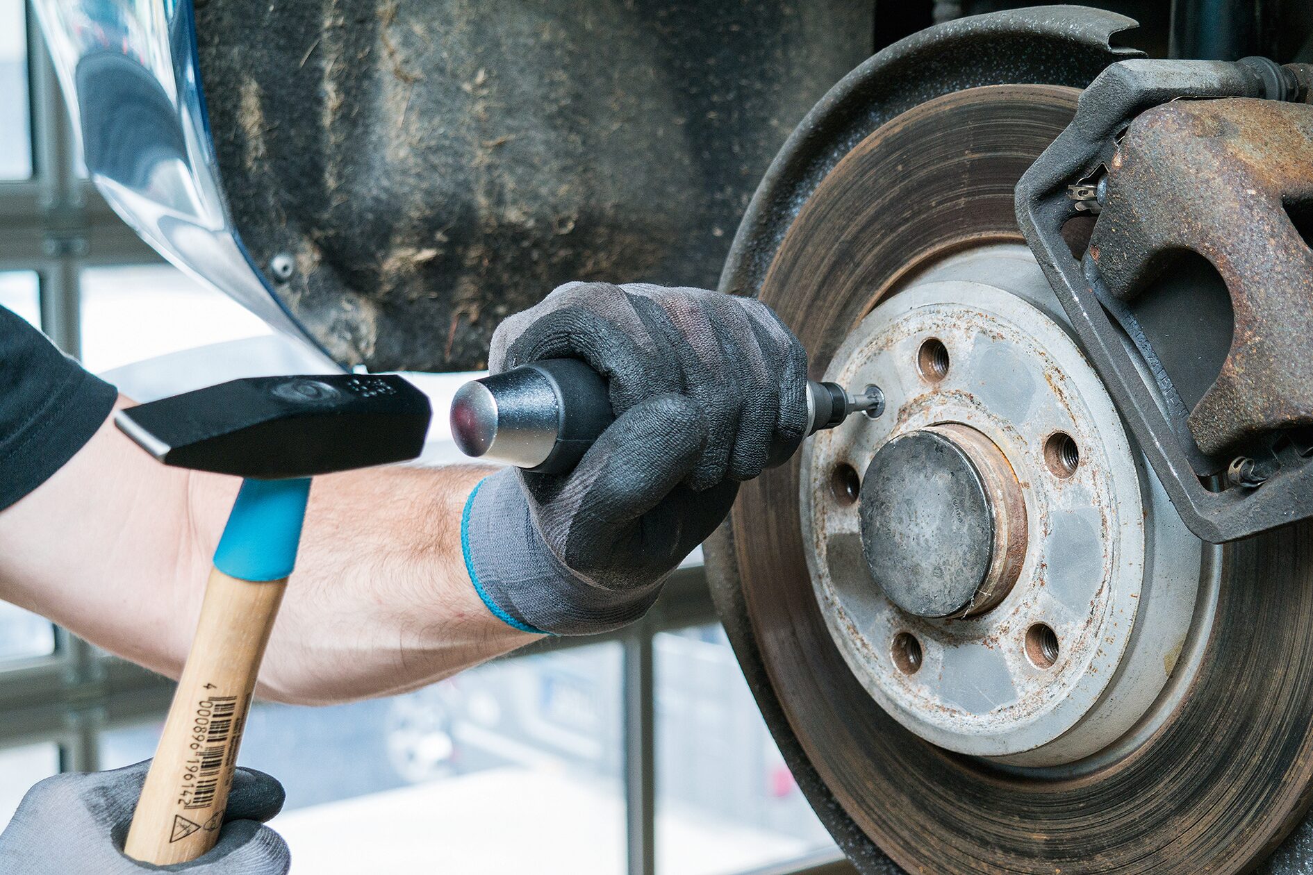 HAZET Bit Schlagschraubendreher 2272 ∙ 5/16 Zoll (8 mm) Sechskant hohl ∙ Länge: 165 mm Produktbild img3 L