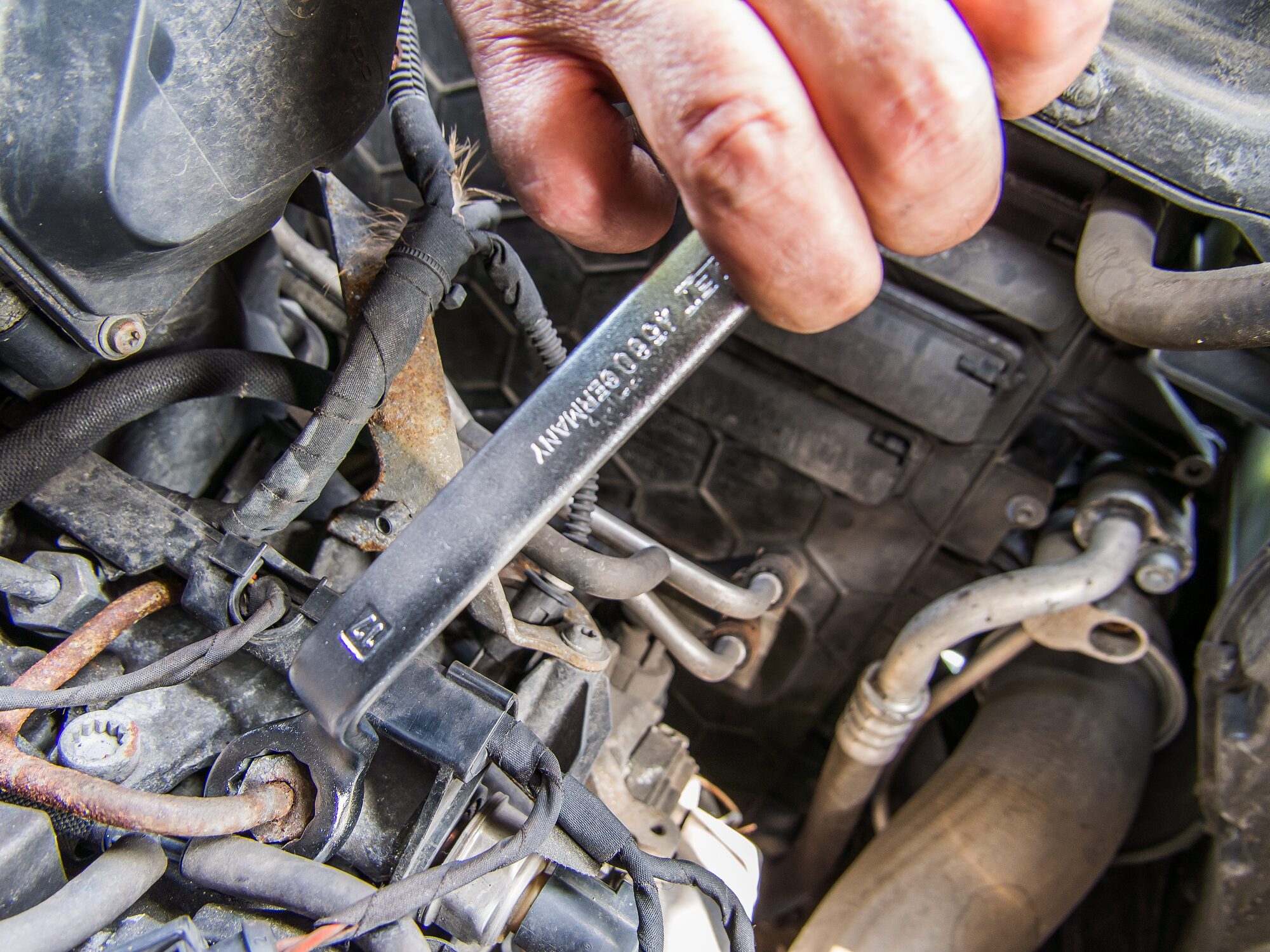 HAZET Einspritzleitungsschlüssel 4560 ∙ Außen Doppelsechskant Profil ∙ SW 17 x 17 mm Produktbild img6 L