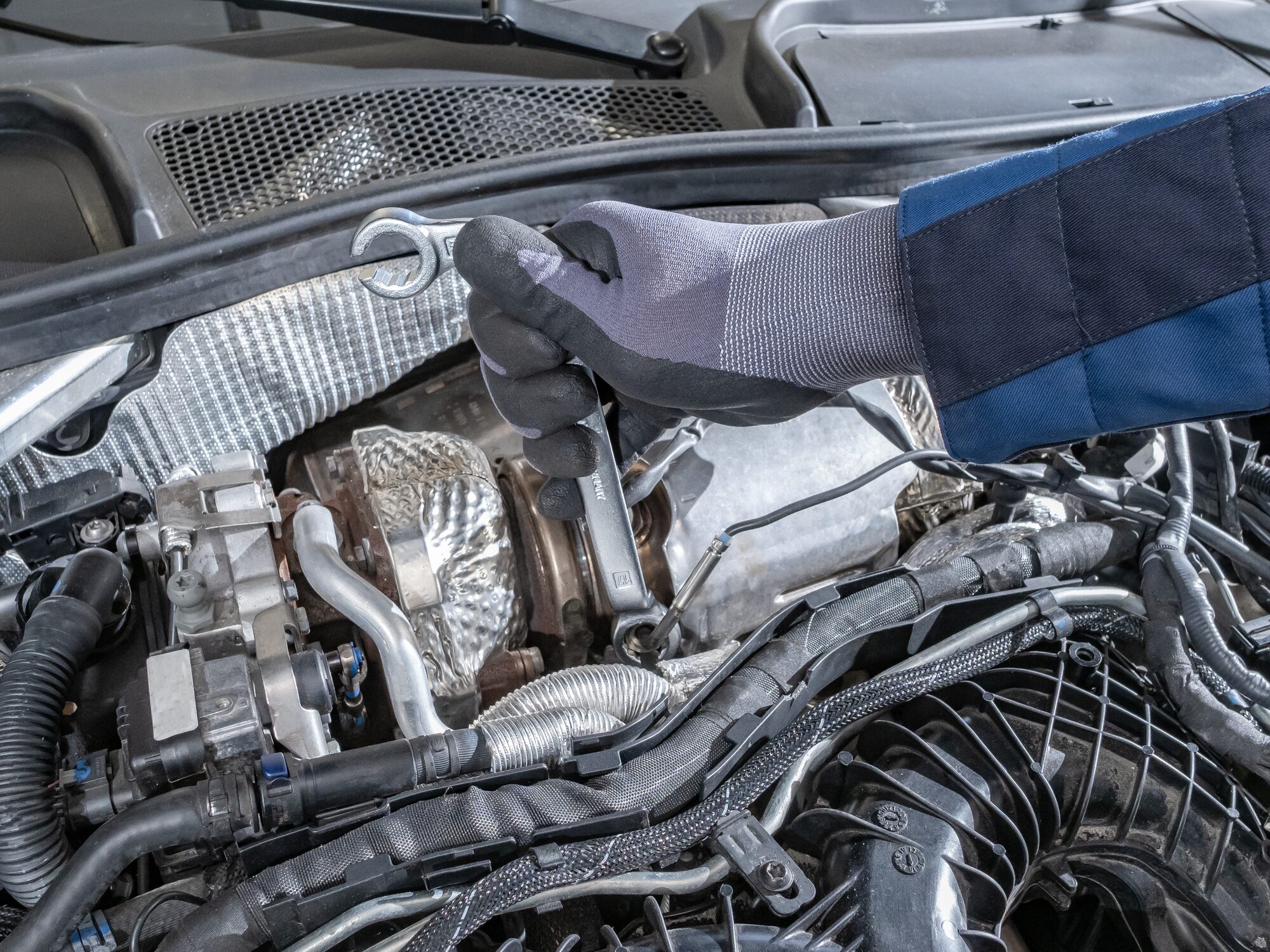 HAZET Einspritzleitungsschlüssel 4560 ∙ Außen Doppelsechskant Profil ∙ SW 17 x 17 mm Produktbild img2 L