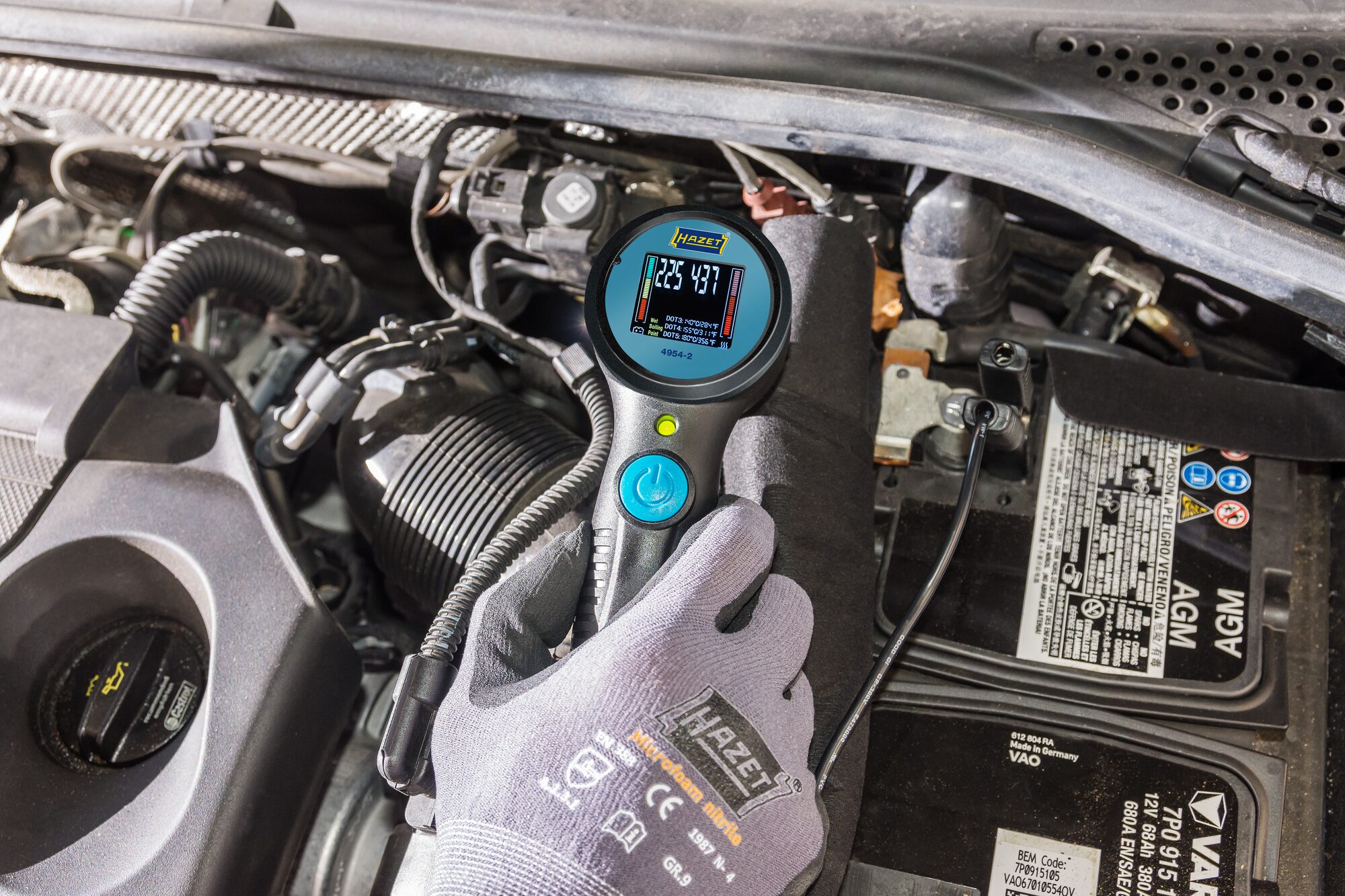 HAZET Bremsflüssigkeits-Tester 4954-2 Produktbild img2 L