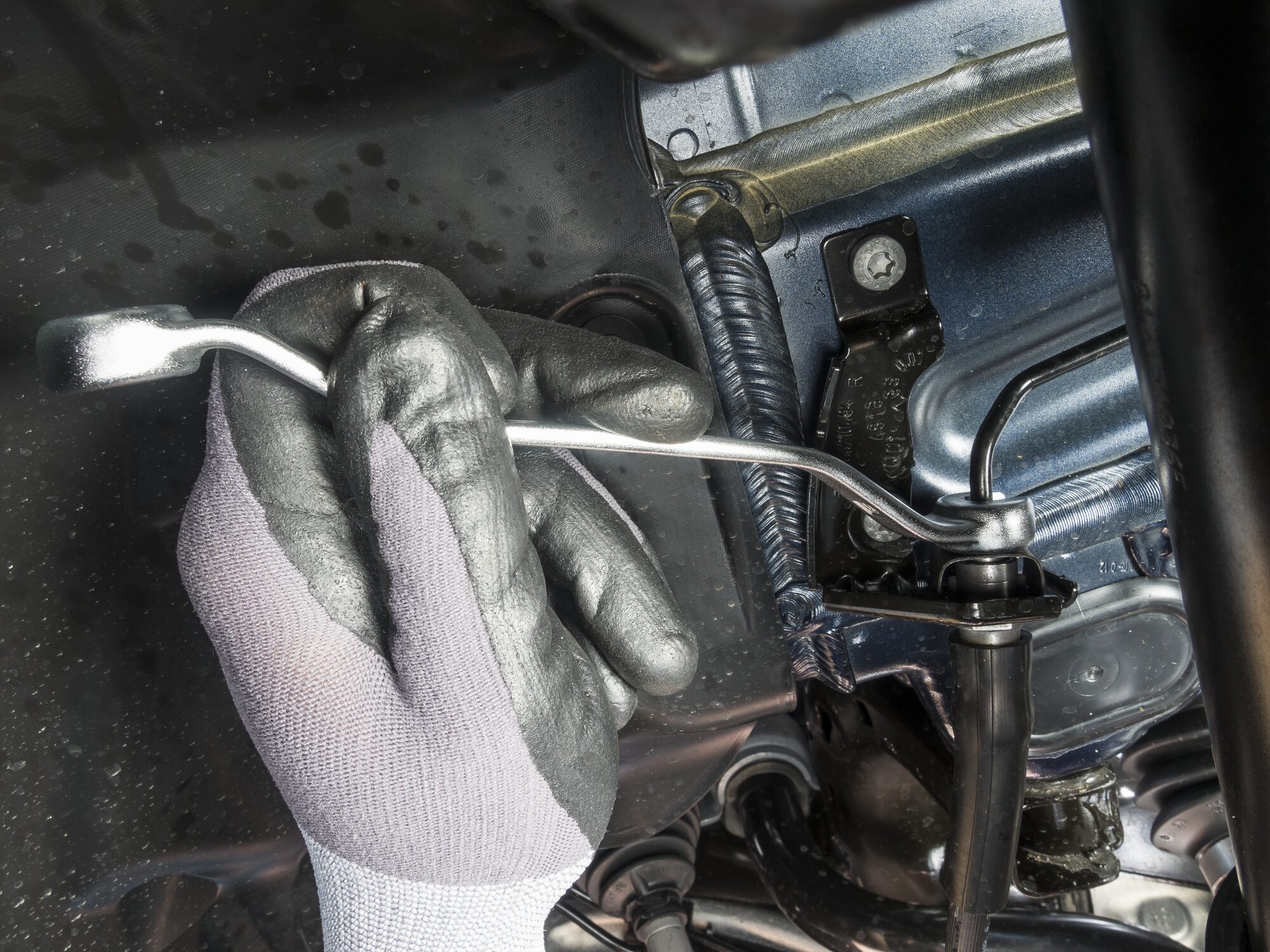 HAZET Bremsleitungsschlüssel ∙ offen 612N-11 ∙ Außen Sechskant Profil ∙ SW 11 mm Produktbild img3 L