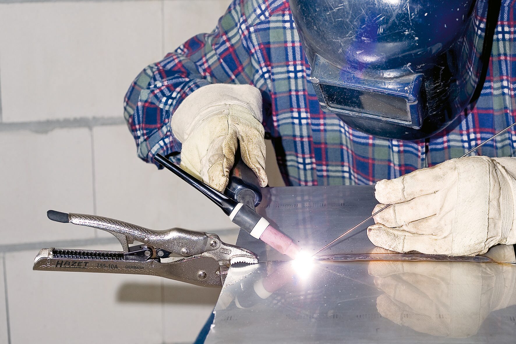 HAZET Gripzange ∙ selbsteinstellend 755-10A ∙ Länge: 230 mm Produktbild img6 L