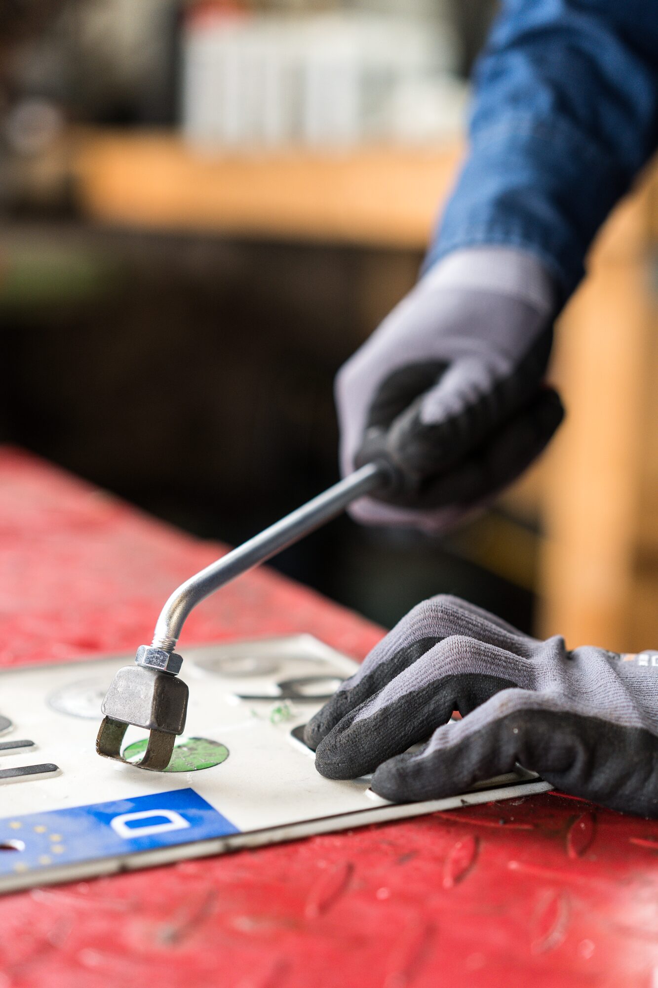 HAZET Winkelschaber 822 ∙ L x B: 260 mm x 20 mm Produktbild img2 L