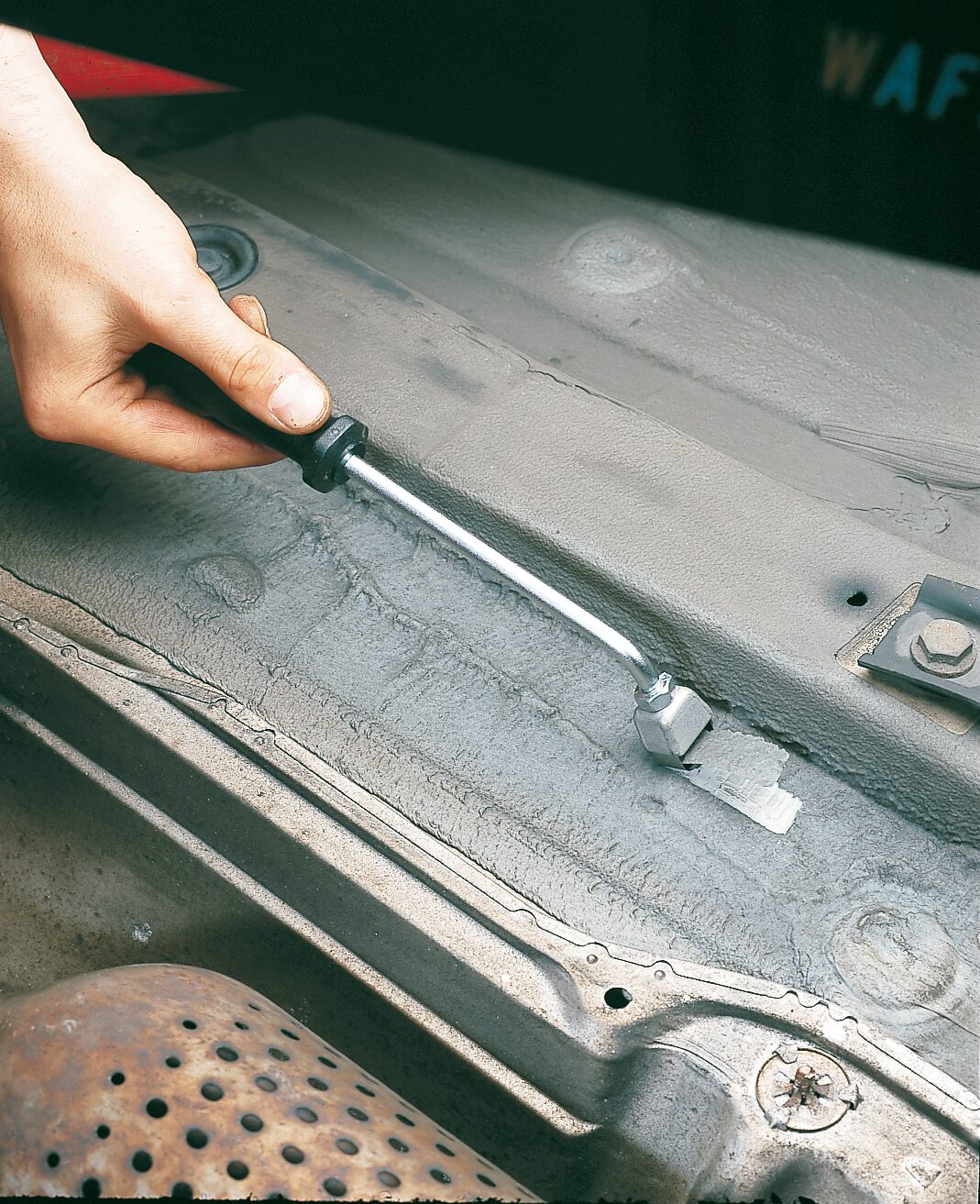 HAZET Winkelschaber 822 ∙ L x B: 260 mm x 20 mm Produktbild img4 L