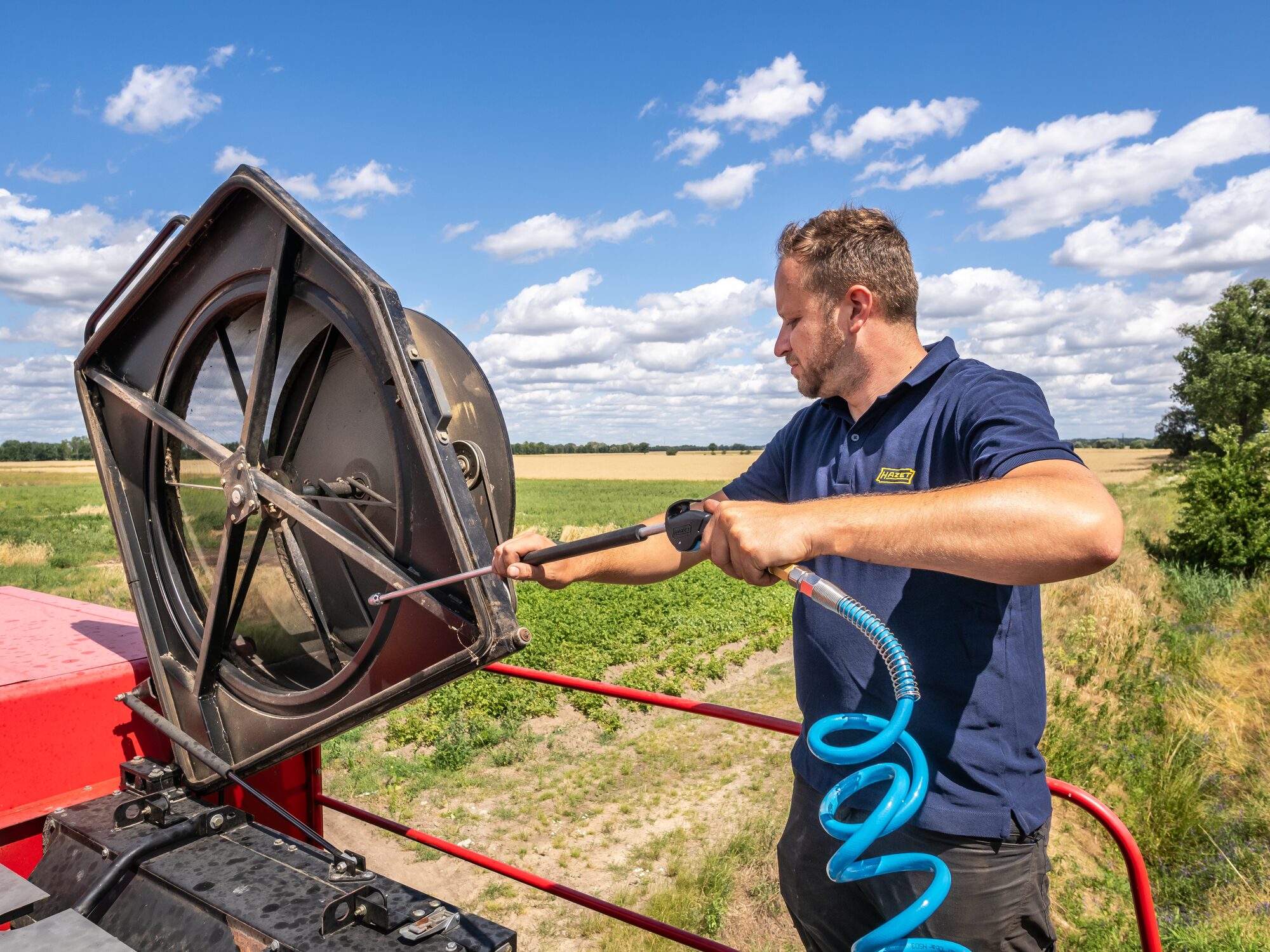 HAZET Ausblaspistole ∙ lang 9040LG-3/2 ∙ 2-teilig Produktbild img2 L