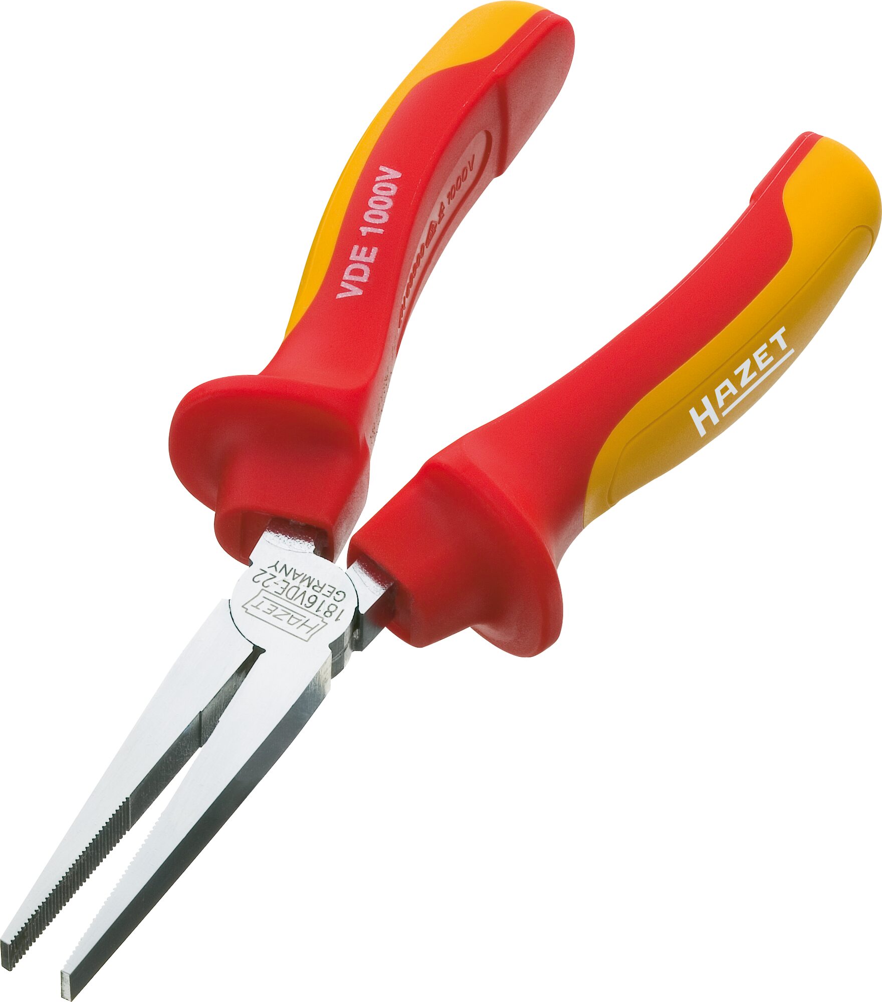 HAZET Flachzange ∙ schutzisoliert 1816VDE-22 ∙ Länge: 160 mm Produktbild img2 L