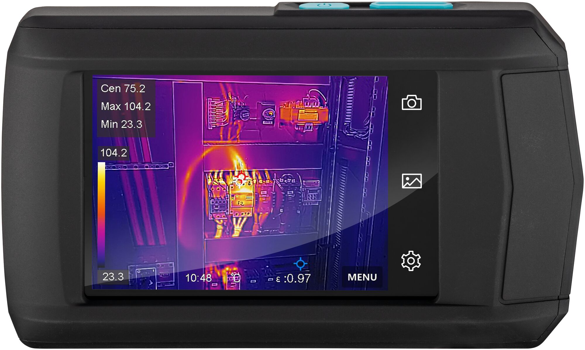 HAZET Wärmebildkamera 1992-2 ∙ L x B x H: 139 mm x 85 mm x 24 mm Produktbild img3 L