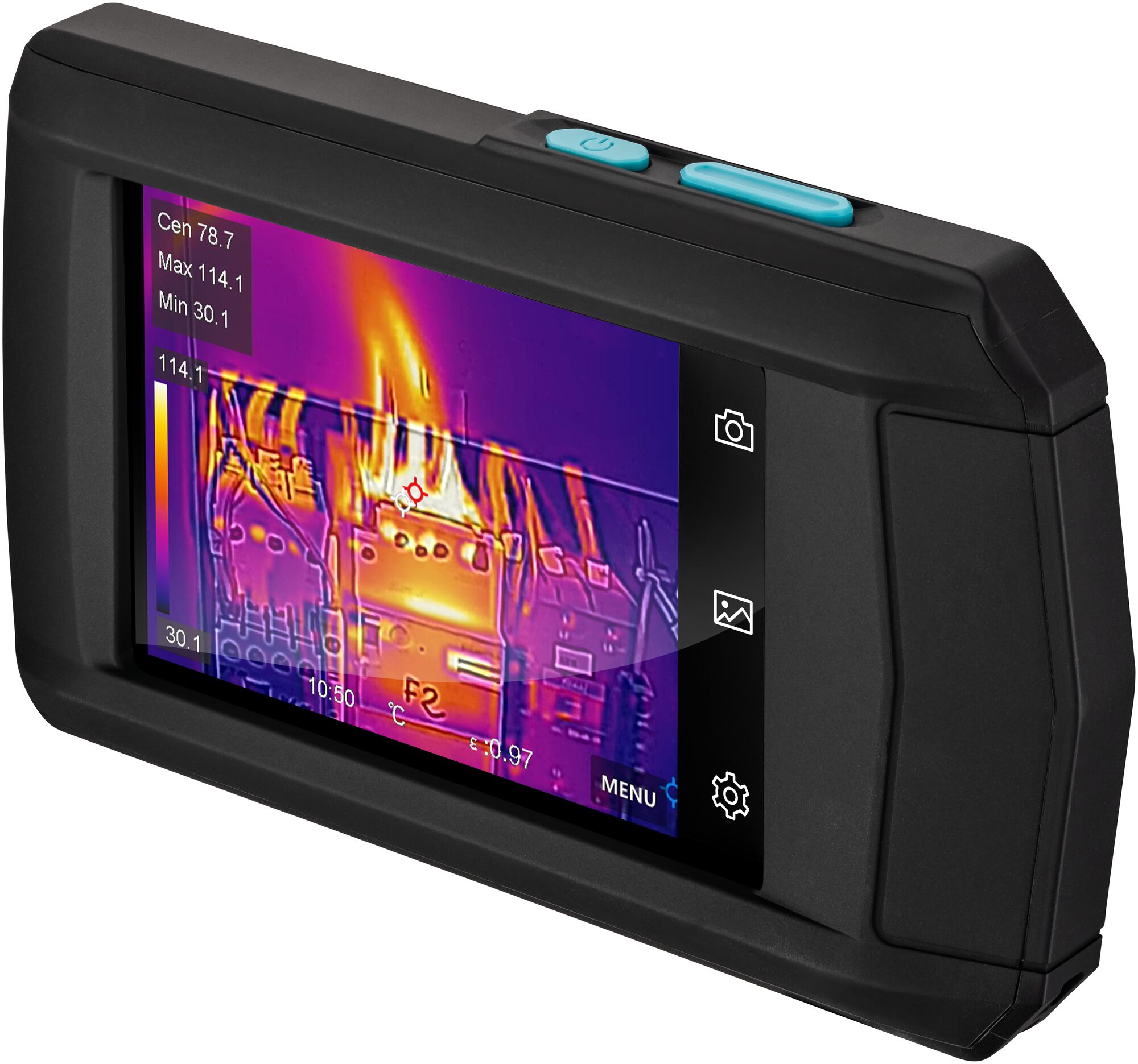 HAZET Wärmebildkamera 1992-2 ∙ L x B x H: 139 mm x 85 mm x 24 mm Produktbild img10 L