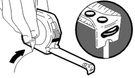 HAZET Rollbandmaß 2154N-5 ∙ L x B: 5000 mm x 19 mm Produktbild img5 L