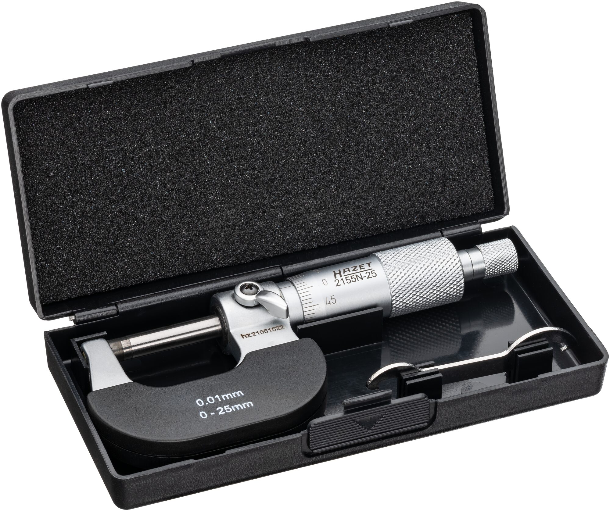 HAZET Präzisions-Bügelmess-Schrauben 2155N-25 Produktbild img3 L