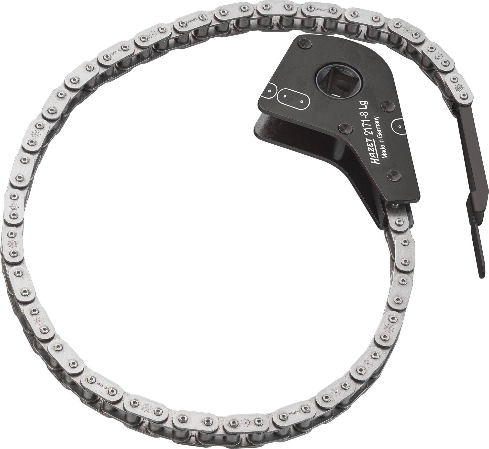 HAZET Ölfilter-Kette 2171-8LG ∙ 1/2 Zoll (12,5 mm) Vierkant hohl ∙ 50 – 150 mm Produktbild img3 L