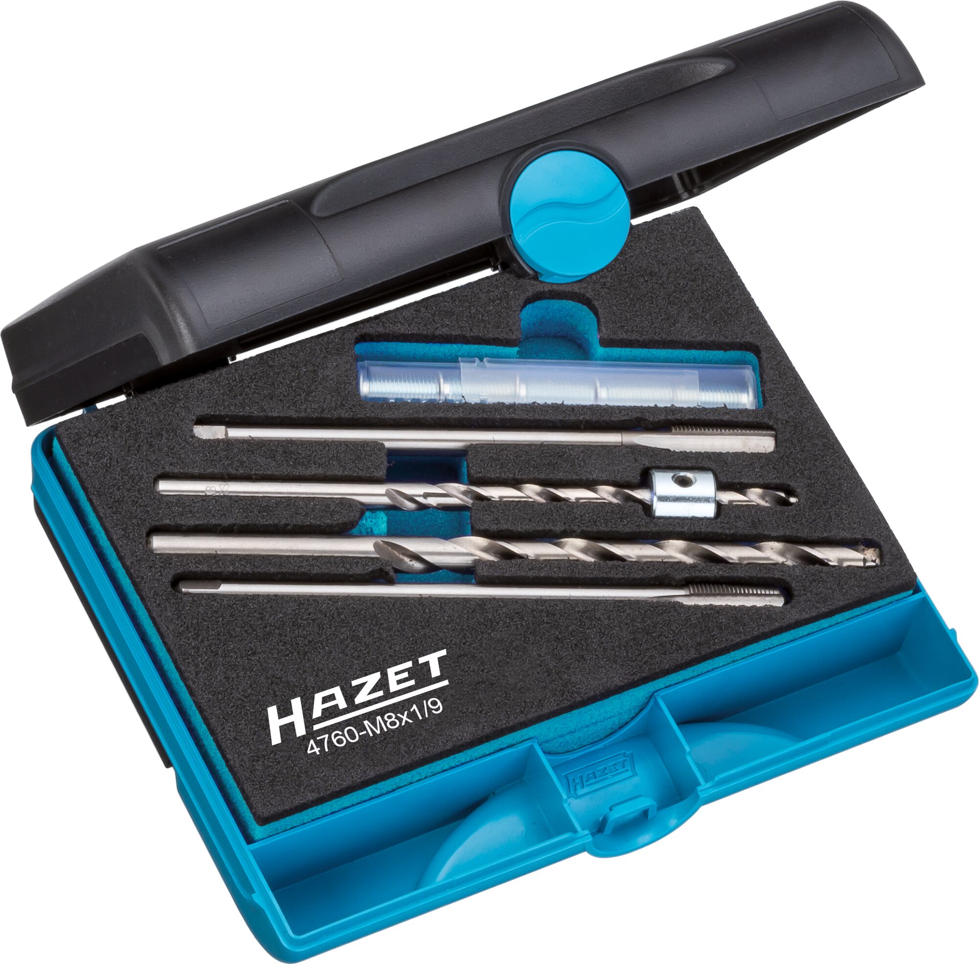 HAZET Glühkerzen Reparatur Satz 4760-M8X1/9 ∙ 9-teilig Produktbild img8 L