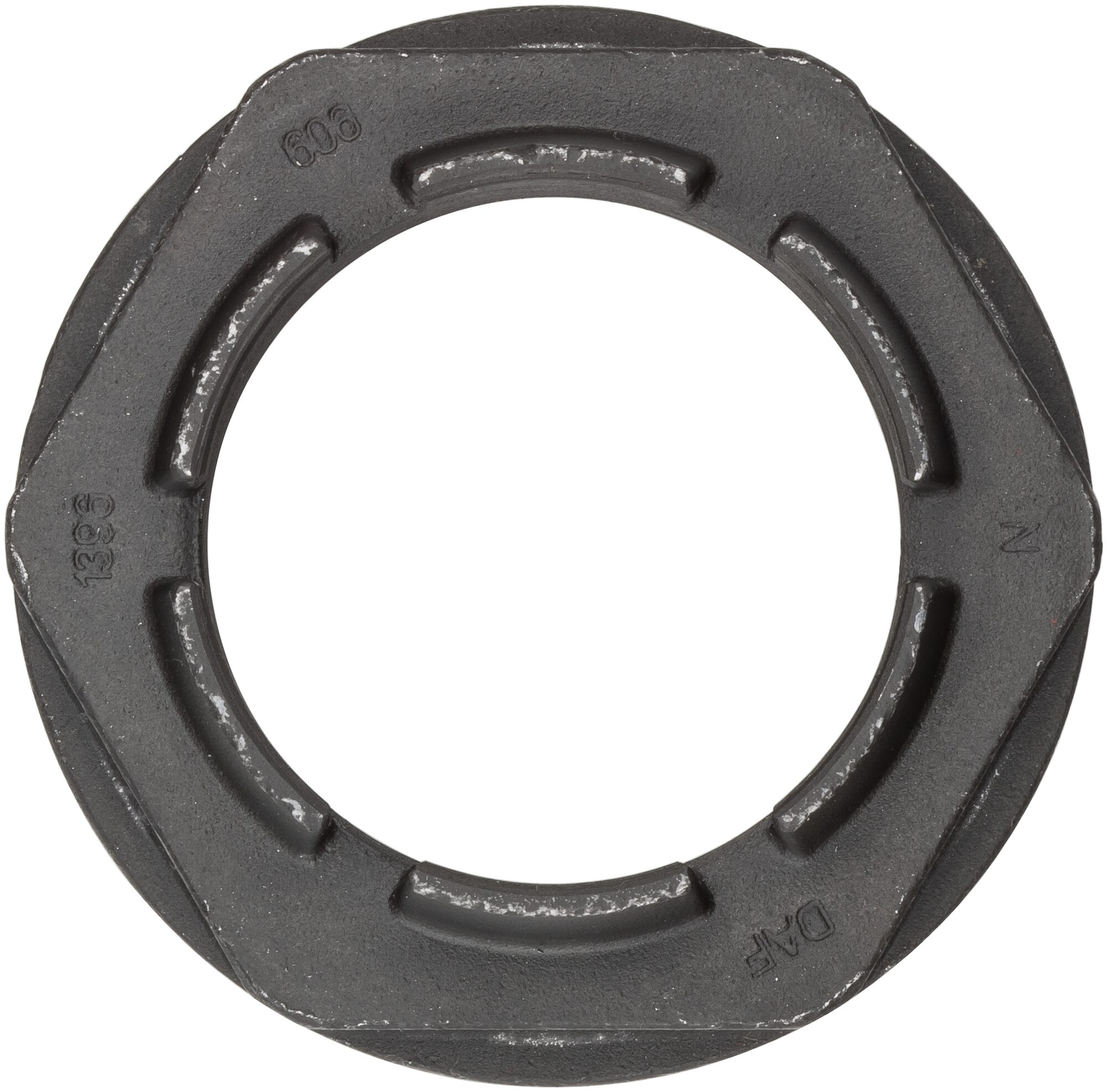 HAZET Nkw Achsmutter-Steckschlüssel 4937-S80 ∙ 3/4 Zoll (20 mm) Vierkant hohl ∙ Außen Sechskant Profil ∙ SW 80 mm Produktbild img2 L