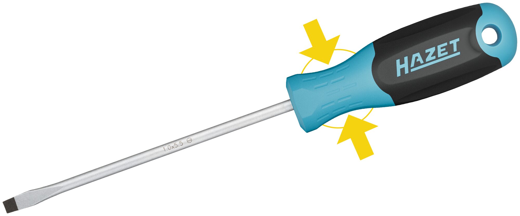 HAZET Steckgriff 811-UK ∙ 1/4 Zoll (6,3 mm) Vierkant massiv ∙ Länge: 110 mm Produktbild img8 L