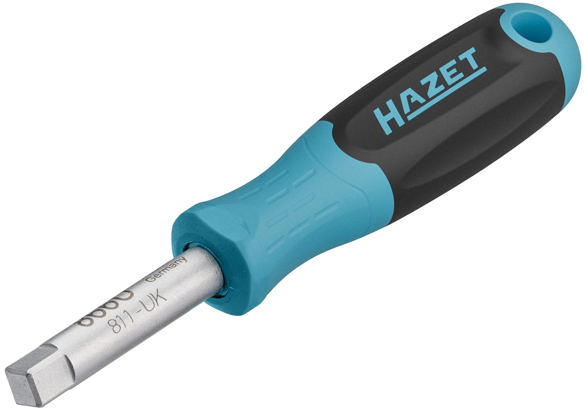 HAZET Steckgriff 811-UK ∙ 1/4 Zoll (6,3 mm) Vierkant massiv ∙ Länge: 110 mm Produktbild img10 L