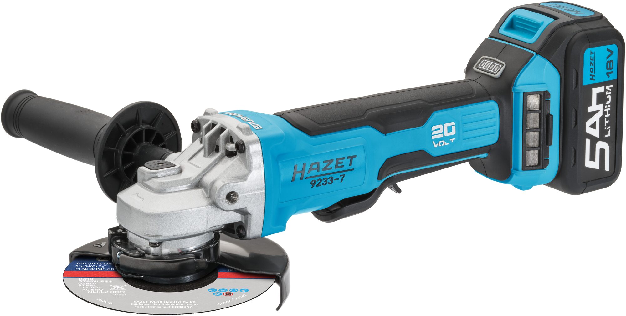 HAZET Akku Winkelschleifer Satz ∙ 3-teilig 9233-7 ∙ 3-teilig Produktbild img4 L