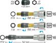 HAZET Keil(rippen)riemenscheibe-Werkzeug 4641/4 ∙ 1/2 Zoll (12,5 mm) Vierkant hohl ∙ Innen Vielzahn Profil XZN, Innen TORX® Profil ∙ 4-teilig Produktbild img2 S