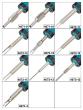 HAZET Kabelentriegeler Sortiment 4670-4/10 ∙ 10-teilig Produktbild img8 S