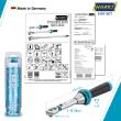 HAZET Drehmomentschlüssel 5107-3CT ∙ Drehmomentbereich min-max: 1 – 9 Nm ∙ Genauigkeit: 4% ∙ 1/4 Zoll (6,3 mm) Vierkant massiv ∙ Länge: 234 mm Produktbild img5 S