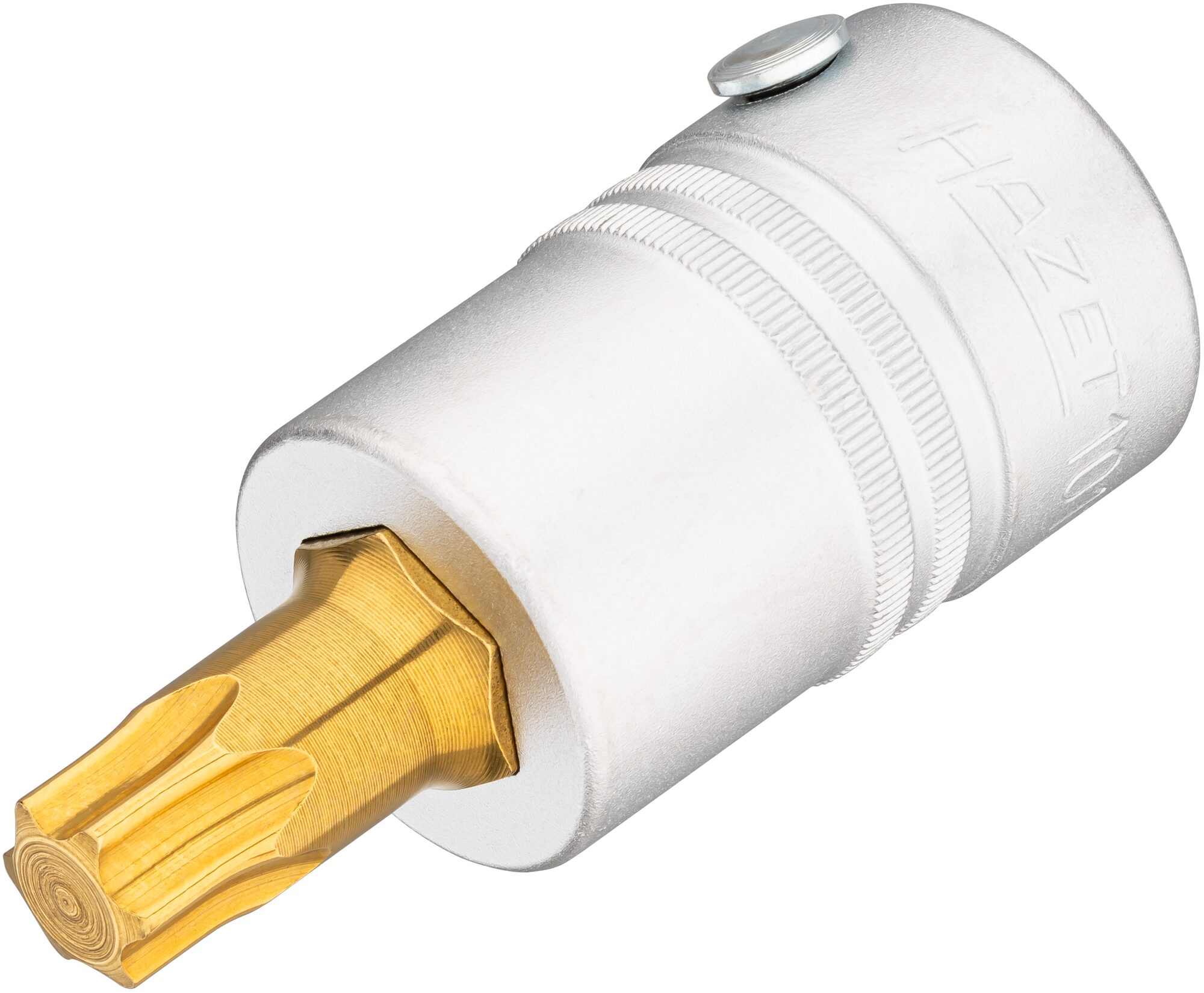 HAZET Schraubendreher-Steckschlüsseleinsatz 1012-T60 ∙ 3/4 Zoll (20 mm) Vierkant hohl ∙ Innen TORX® Profil ∙ SW T60 Produktbild img1 L