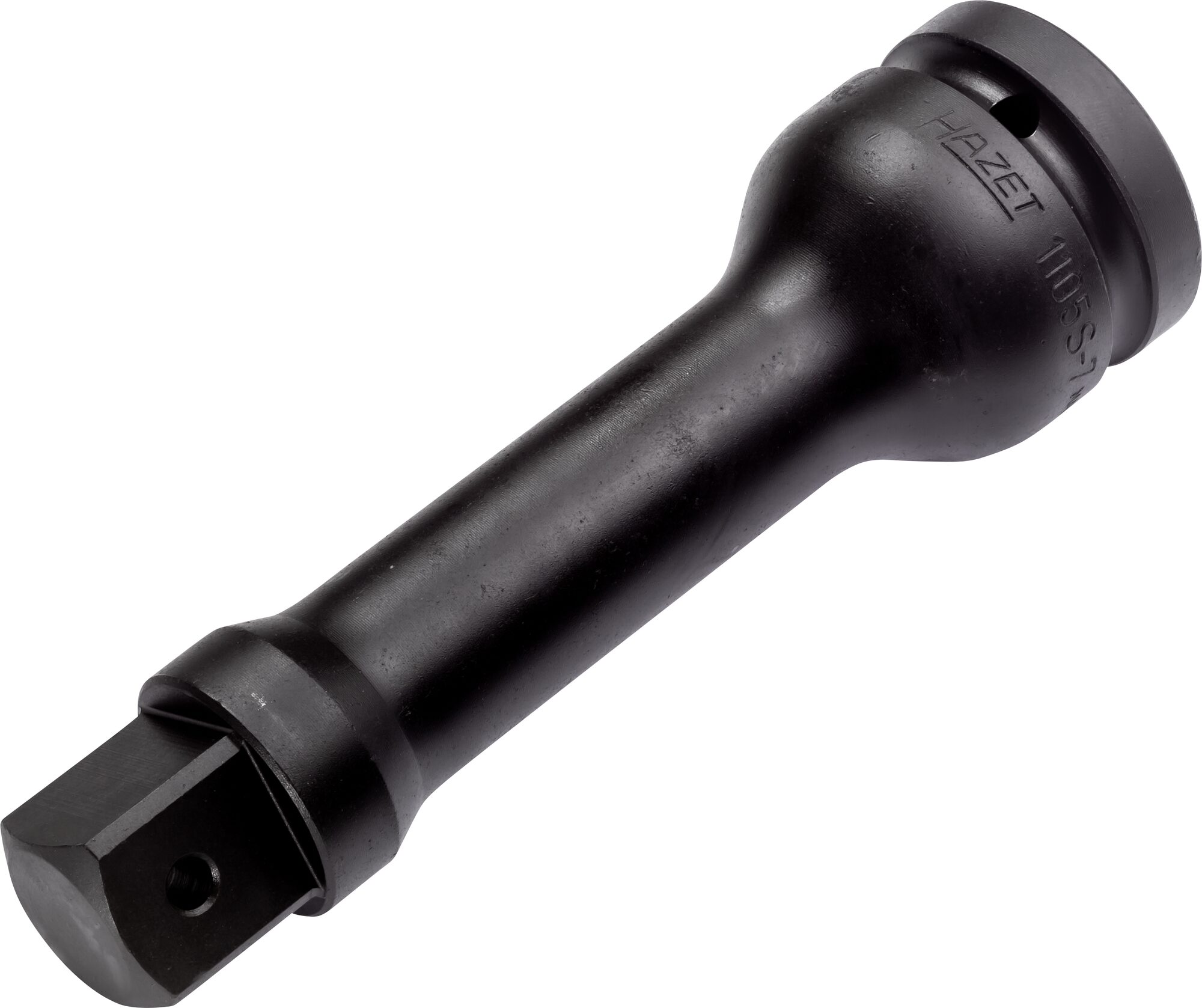 HAZET Schlag-, Maschinenschrauber Verlängerung 1105S-7 ∙ 1 Zoll (25 mm) Vierkant hohl ∙ 1 Zoll (25 mm) Vierkant massiv ∙ Länge: 180 mm Produktbild img1 L