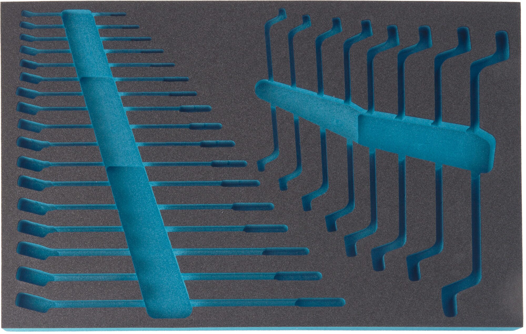 HAZET 2-Komponenten Weichschaumeinlage 163-30L ∙ L x B: 519 mm x 342 mm Produktbild img1 L