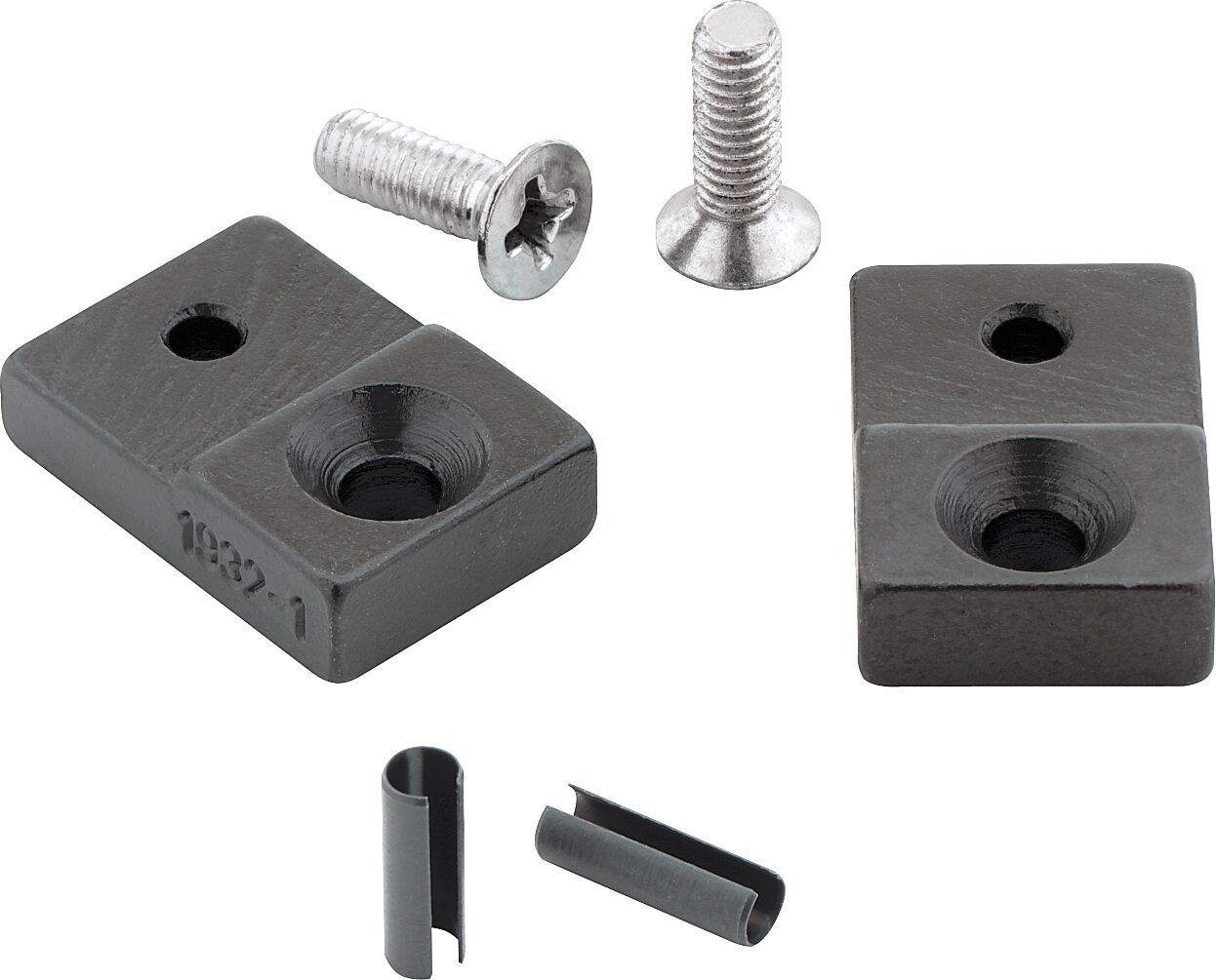 HAZET Ersatzteil Satz: 1 Paar Prägebacken ∙ 15 mm breit ∙ 2 Schrauben ∙ 2 Spannhülsen 1932-1/6 Produktbild img1 L