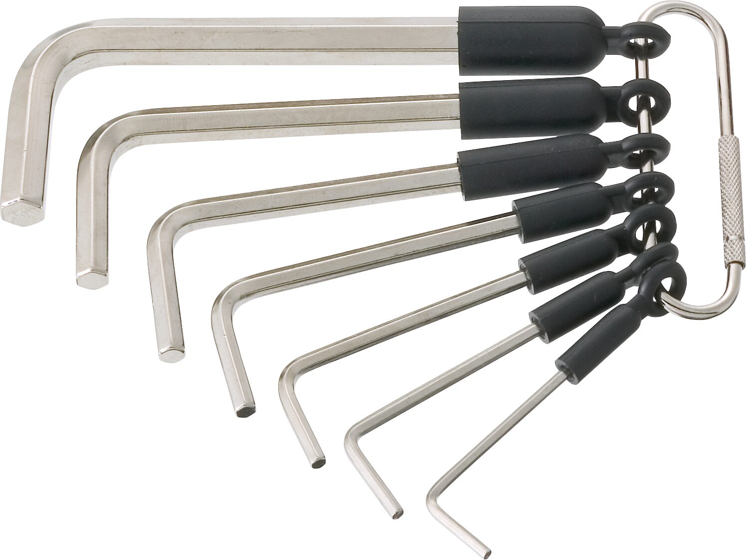 HAZET Winkelschraubendreher Satz 2100/7R ∙ Innen Sechskant Profil ∙ 7-teilig ∙ 2 ∙ 2,5 ∙ 3 ∙ 4 ∙ 5 ∙ 6 ∙ 8 Produktbild img1 L