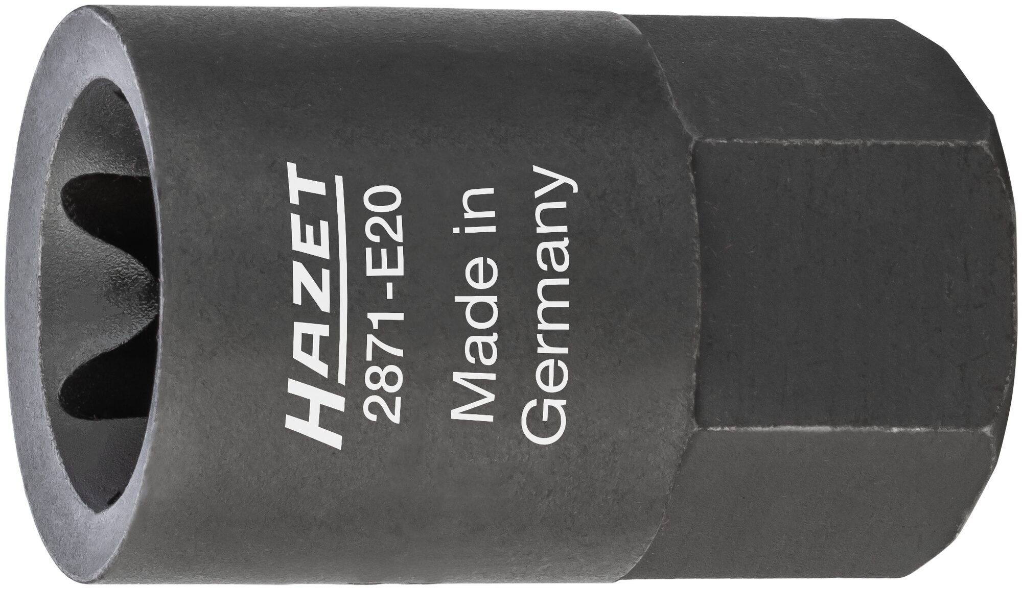 HAZET Bremssattel Einsatz 2871-E20 ∙ 22 mm Außen-Sechskant ∙ Außen TORX® Profil ∙ SW E20 Produktbild img1 L