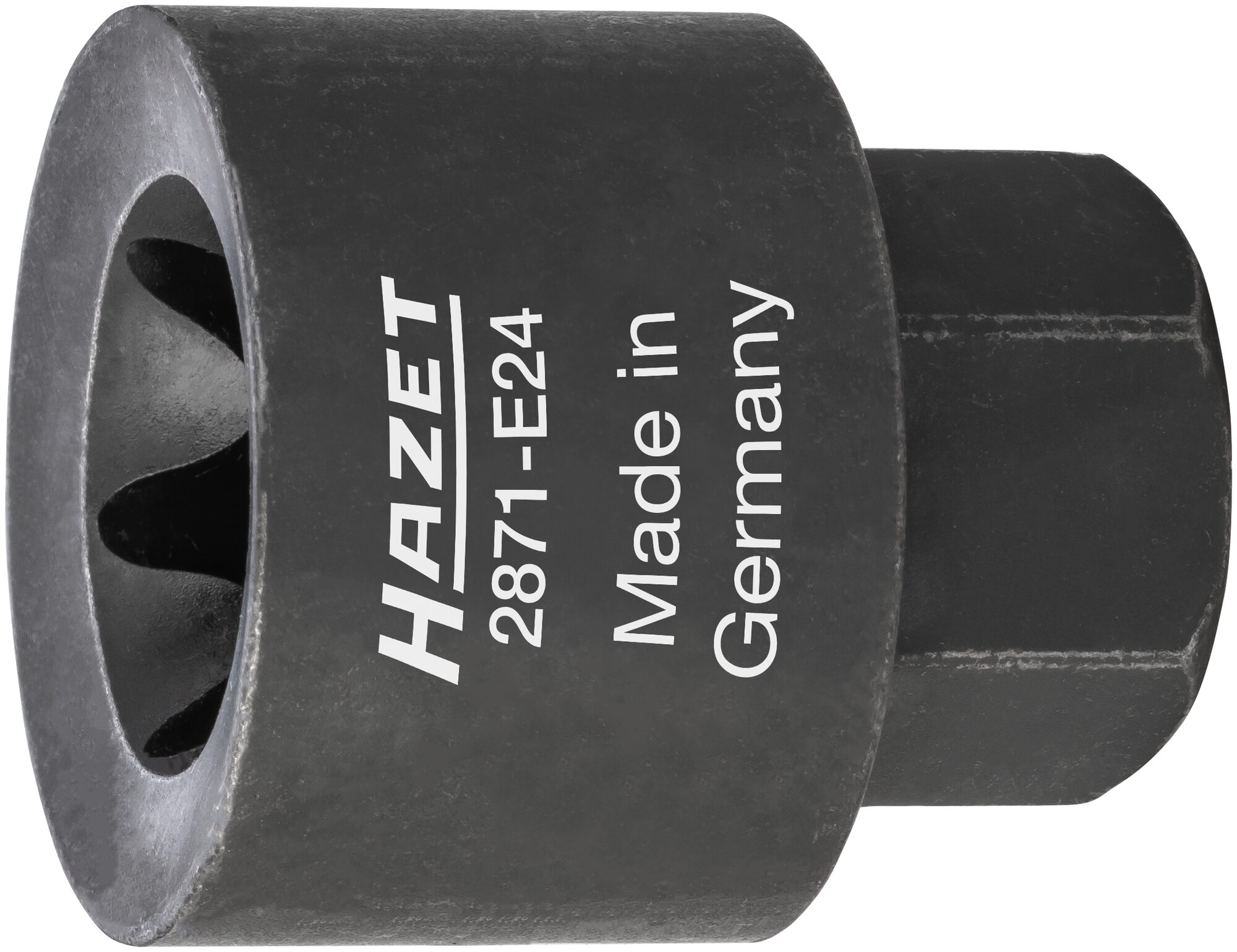 HAZET Bremssattel Einsatz 2871-E24 ∙ 22 mm Außen-Sechskant ∙ Außen TORX® Profil ∙ SW E24 Produktbild img1 L