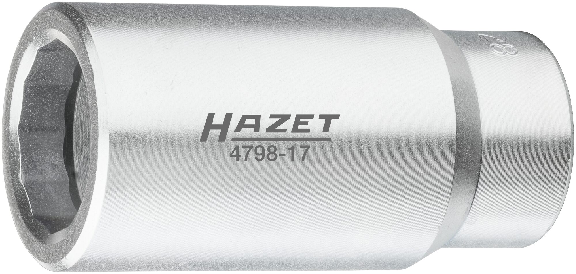 HAZET Injektor-Steckschlüsseleinsatz Bosch s 28 mm 4798-17 ∙ 1/2 Zoll (12,5 mm) Vierkant hohl ∙ SW 28 mm Produktbild img1 L