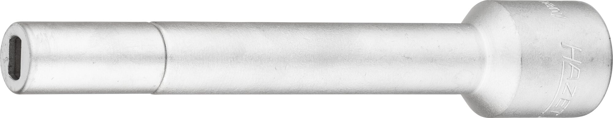 HAZET Verlängerung 4910-58 ∙ 1/2 Zoll (12,5 mm) Vierkant hohl ∙ Zapfenprofil hohl ∙ SW für Zapfenprofil 5 x 8 mm Produktbild img1 L