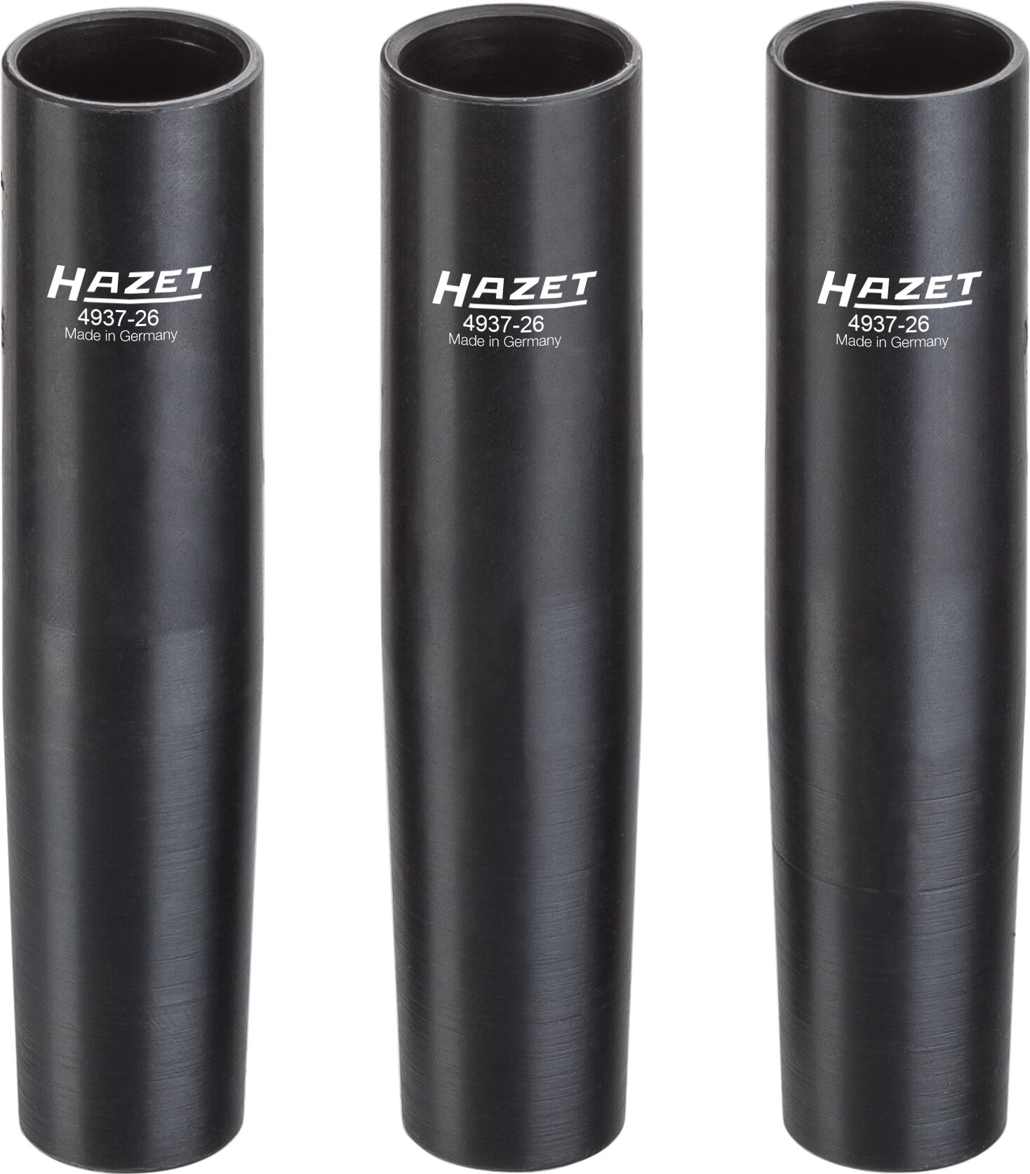 HAZET Nkw Zentrierhülsen Satz 4937-26/3 ∙ 1/2 Zoll (12,5 mm) Vierkant hohl ∙ 3-teilig Produktbild img1 L