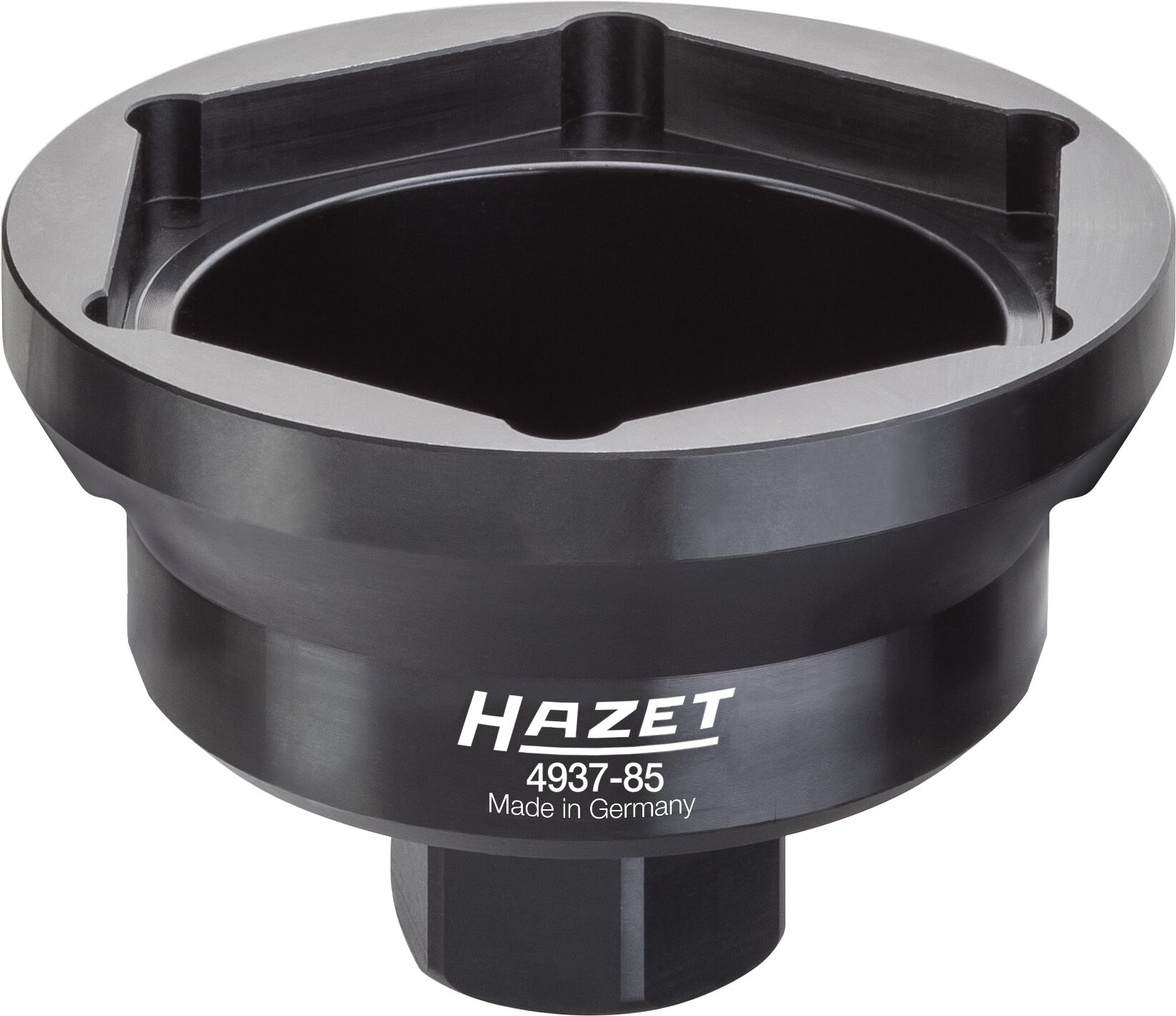 HAZET Nkw Achsmutter-Steckschlüssel 4937-85 ∙ Außen Sechskant Profil ∙ SW 85 mm Produktbild img1 L