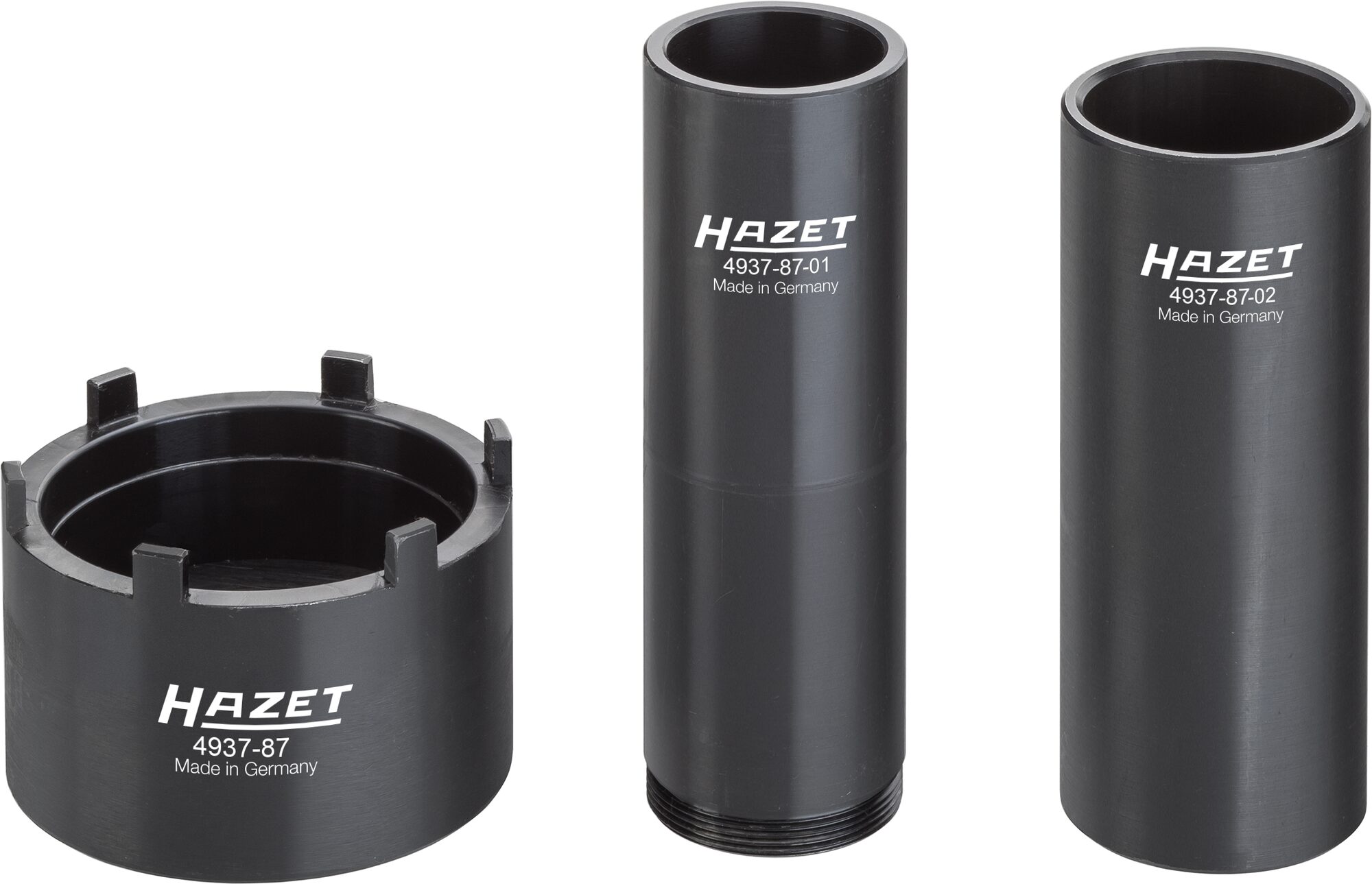 HAZET Nkw Zapfenschlüssel Satz 4937-87/3 ∙ 3/4 Zoll (20 mm) Vierkant hohl ∙ 3-teilig Produktbild img1 L