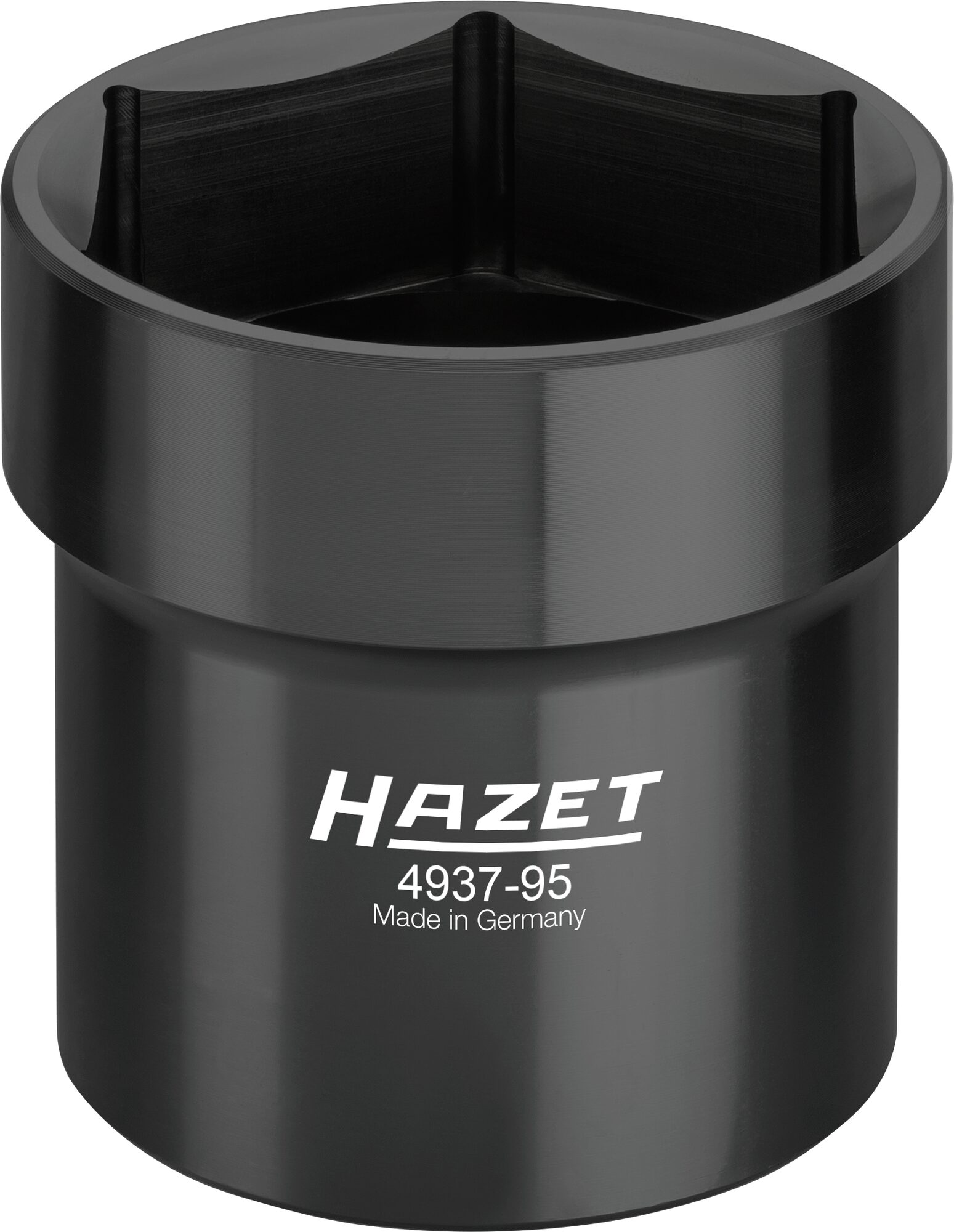 HAZET Nkw Ölkappe / Achsmutter-Steckschlüssel 4937-95 ∙ 3/4 Zoll (20 mm) Vierkant hohl ∙ SW 95 mm Produktbild img1 L