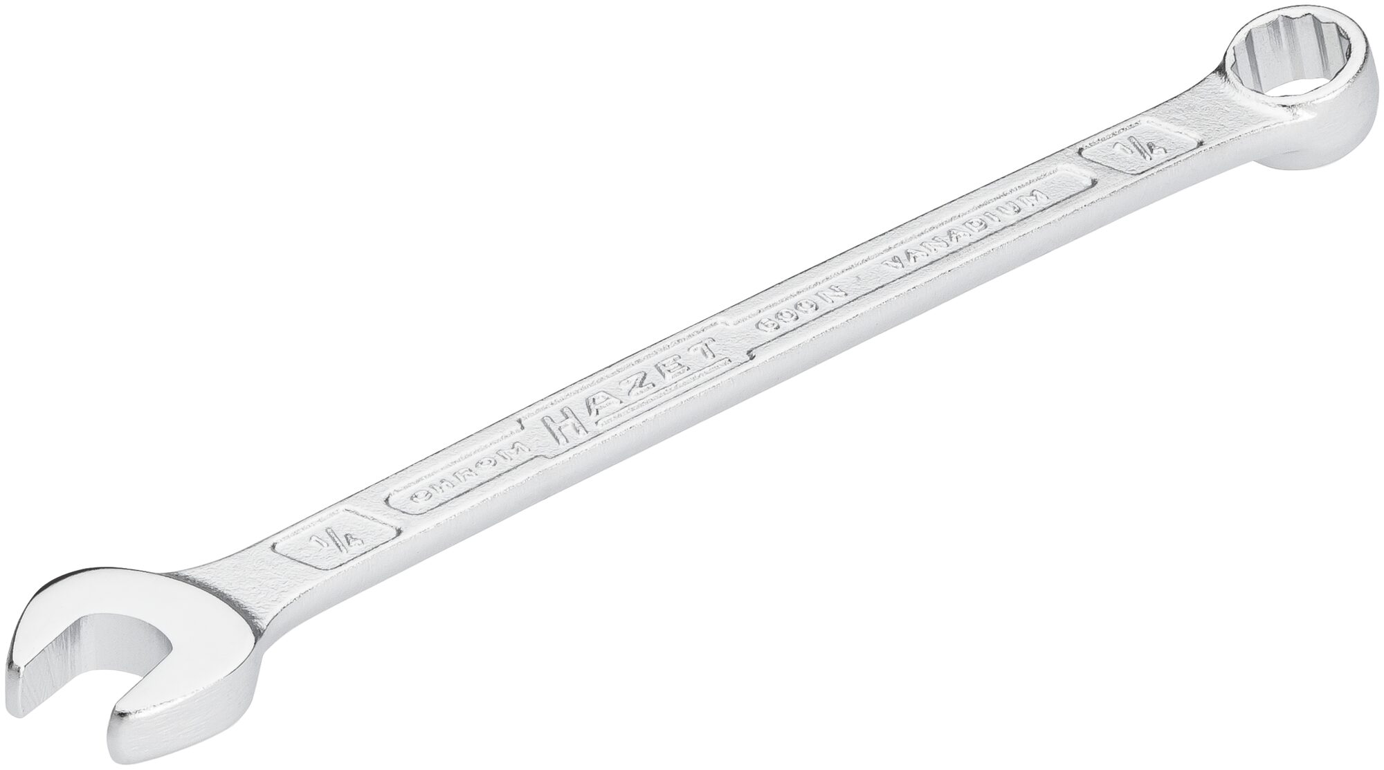 HAZET Ring-Maulschlüssel 600NA-1/4 ∙ Außen Doppelsechskant Profil ∙ SW 1⁄4″ Produktbild img1 L