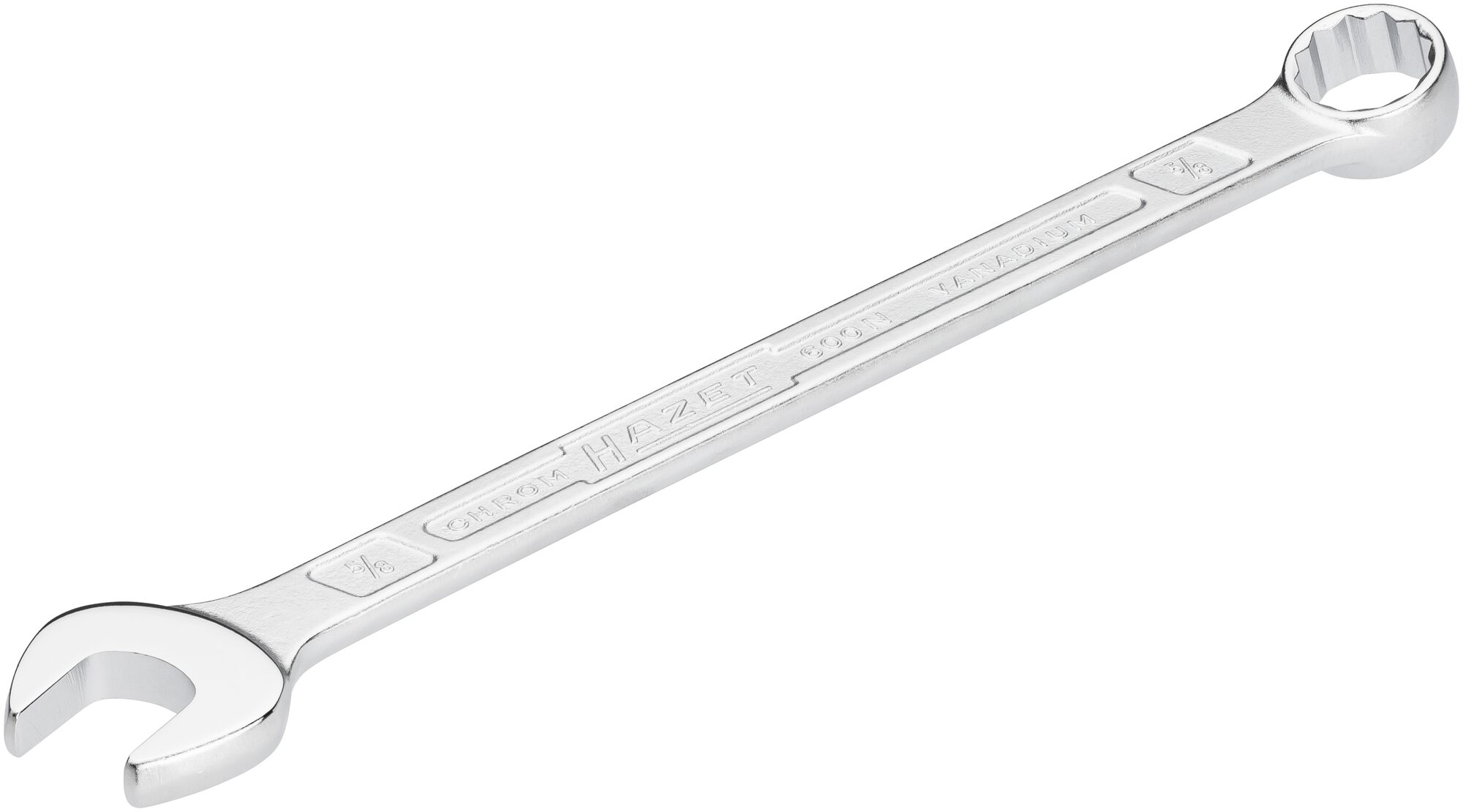 HAZET Ring-Maulschlüssel 600NA-5/8 ∙ Außen Doppelsechskant Profil ∙ SW 5⁄8″ Produktbild img1 L