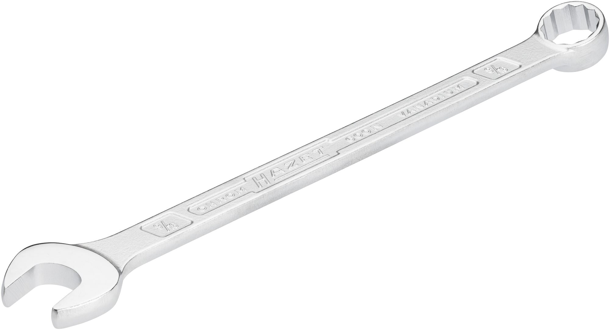 HAZET Ring-Maulschlüssel 600NA-9/16 ∙ Außen Doppelsechskant Profil ∙ SW 9⁄16″ Produktbild img1 L