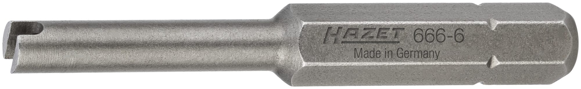 HAZET Ventil-Dreher-Bit 666-6 ∙ 1/4 Zoll (6,3 mm) Sechskant massiv Produktbild img1 L