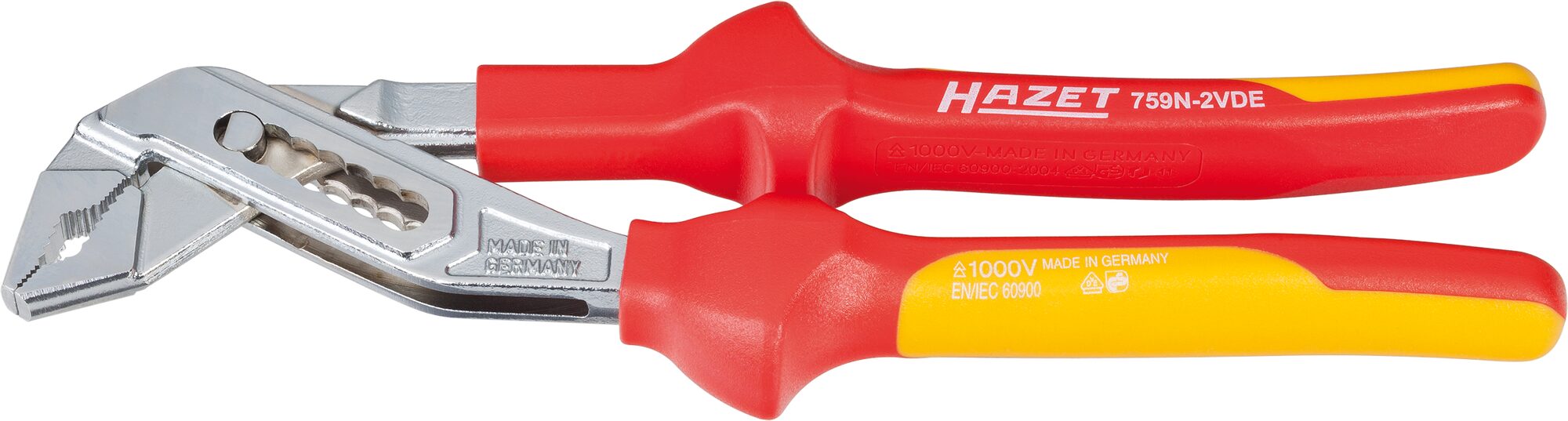 HAZET Universalzange ∙ schutzisoliert 759N-2VDE ∙ Länge: 251 mm Produktbild img1 L