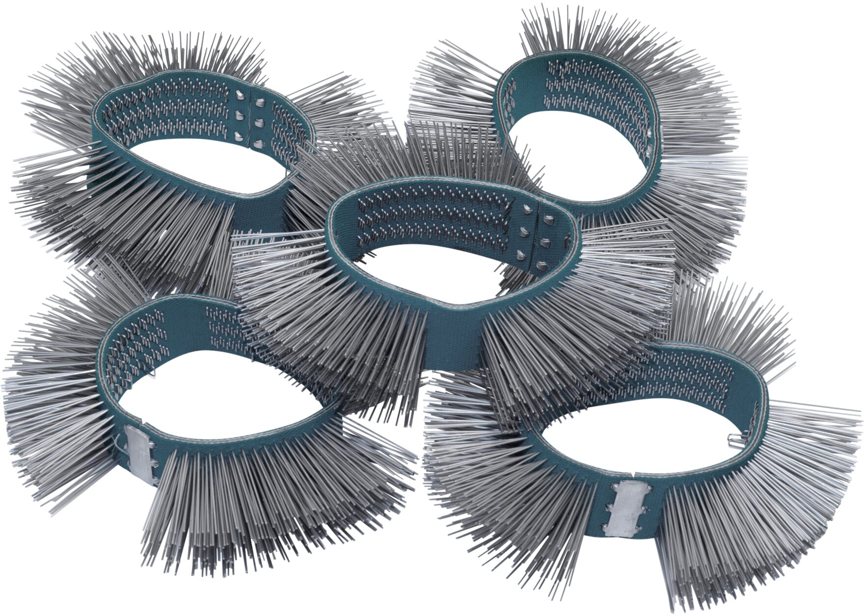 HAZET Bürstenband ∙ 23&nbsp;mm breit ∙ fein ∙ gerade Spitzen 9033-6-06/5 Produktbild img1 L
